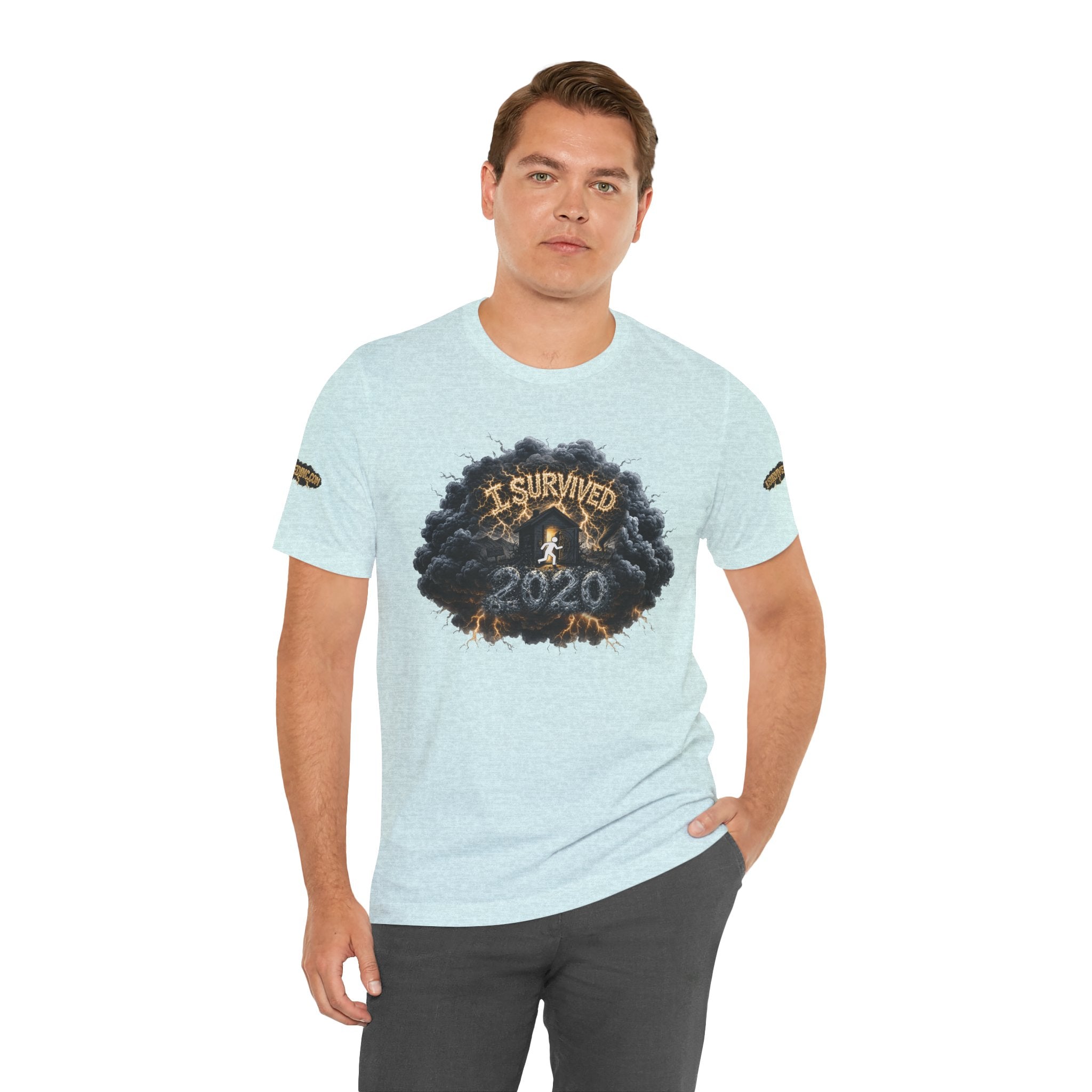 I Survived 2020 — Director's Cut Original Design Teaser Tee | Season 1 Premiere Drop Unisex Jersey Short Sleeve Tee
