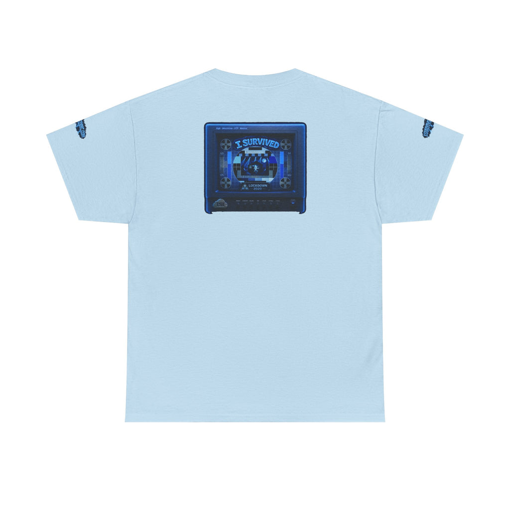 I Survived 2020 — "Please Stand By" Test Pattern Tee Lockdown Special Edition Summer Exclusive Unisex Heavy Cotton Tee