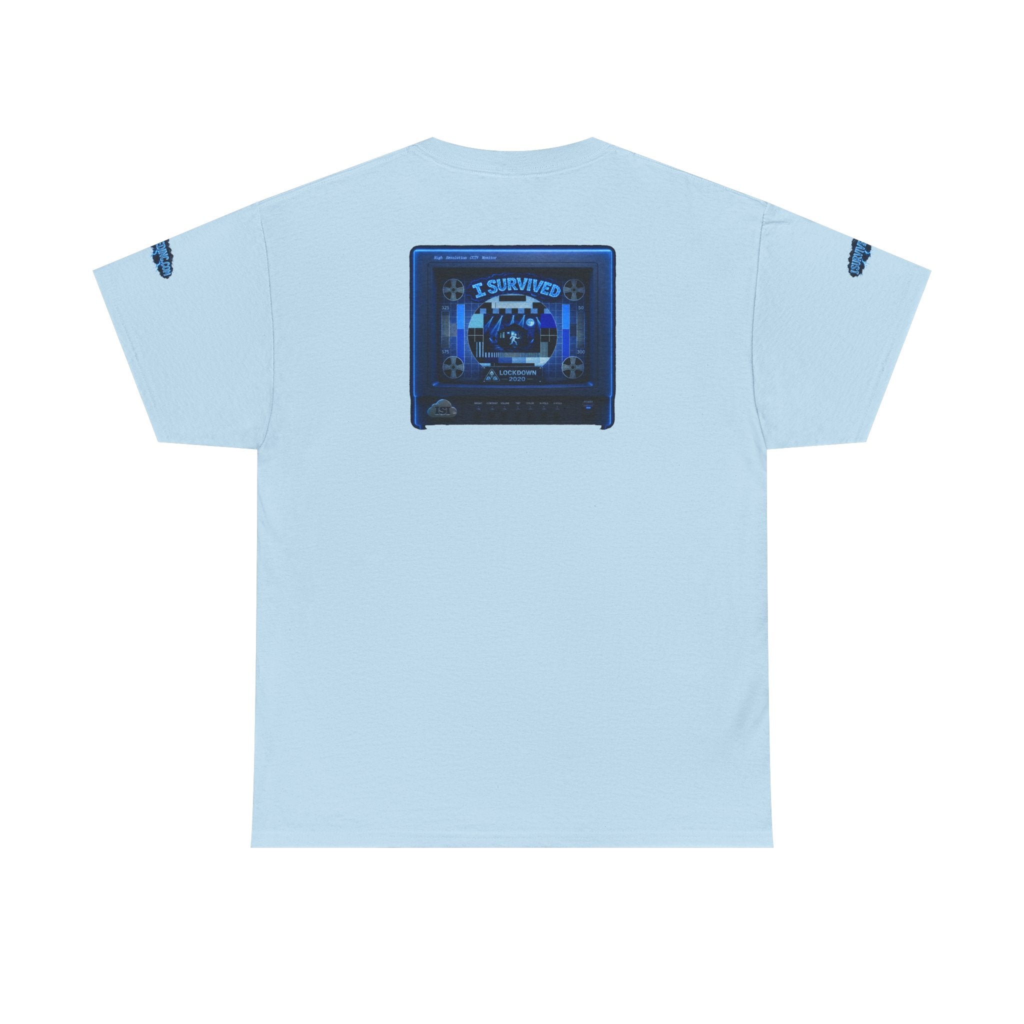 I Survived 2020 — "Please Stand By" Test Pattern Tee Lockdown Special Edition Summer Exclusive Unisex Heavy Cotton Tee