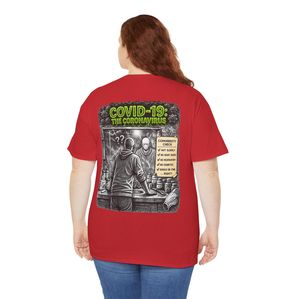I Survived 2020 — Director's Cut S1:E1 "COVID-19: The Coronavirus" | Pandemic Edition Unisex Heavy Cotton Tee