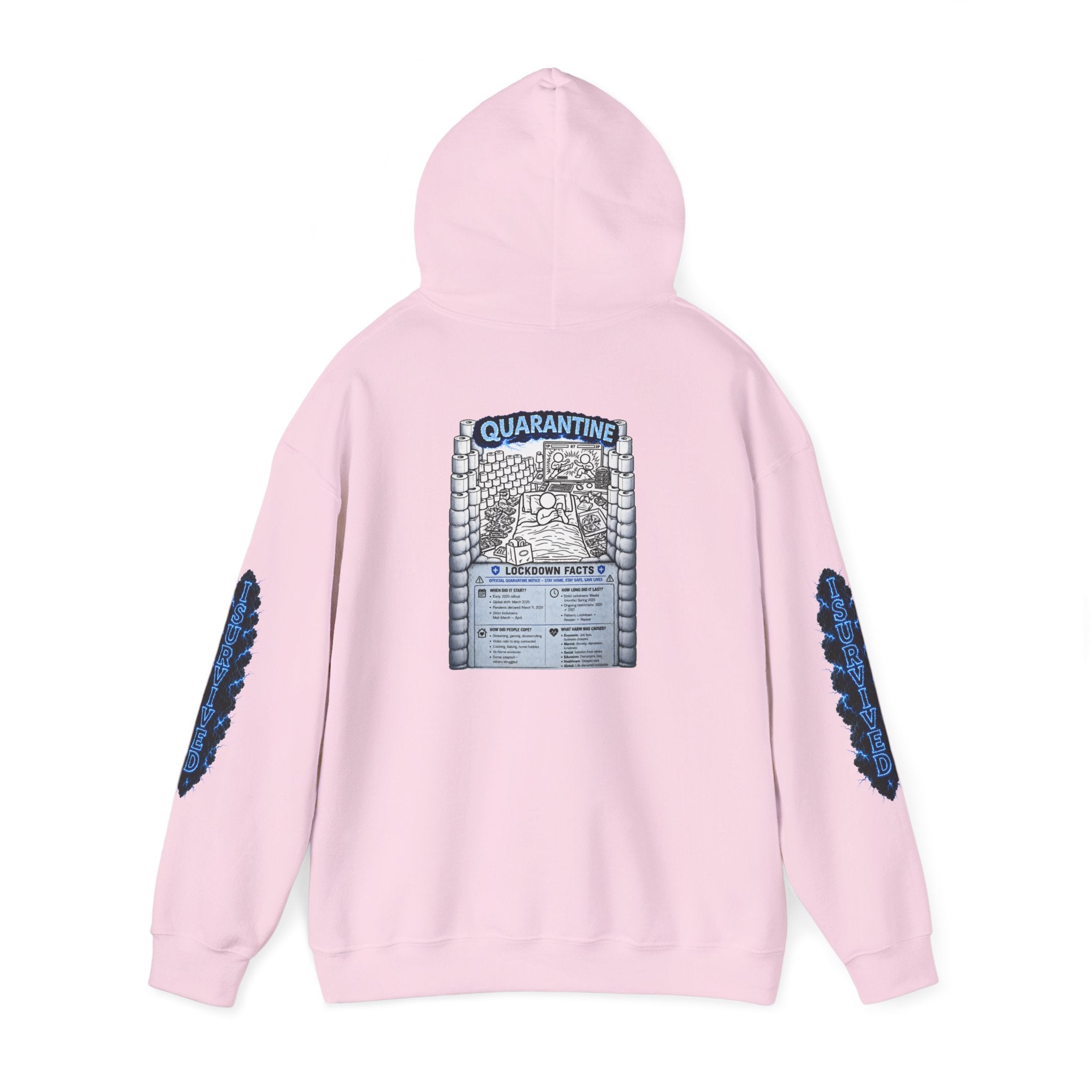 I Survived 2020 — LOCKDOWN S3:E1: Director's Cut "Quarantine" Hoodie