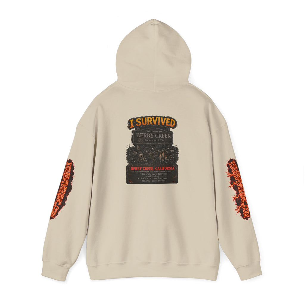 I Survived 2020 — WILDFIRES S2:E1: "Berry Creek" Memorial Hoodie