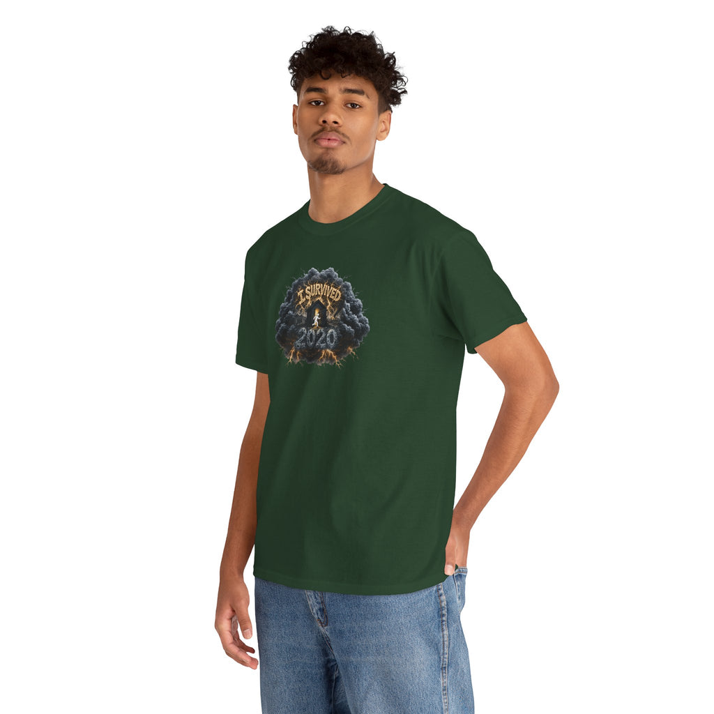 I Survived 2020 — Original PILOT Design: Director's Cut Unisex Heavy Cotton Tee