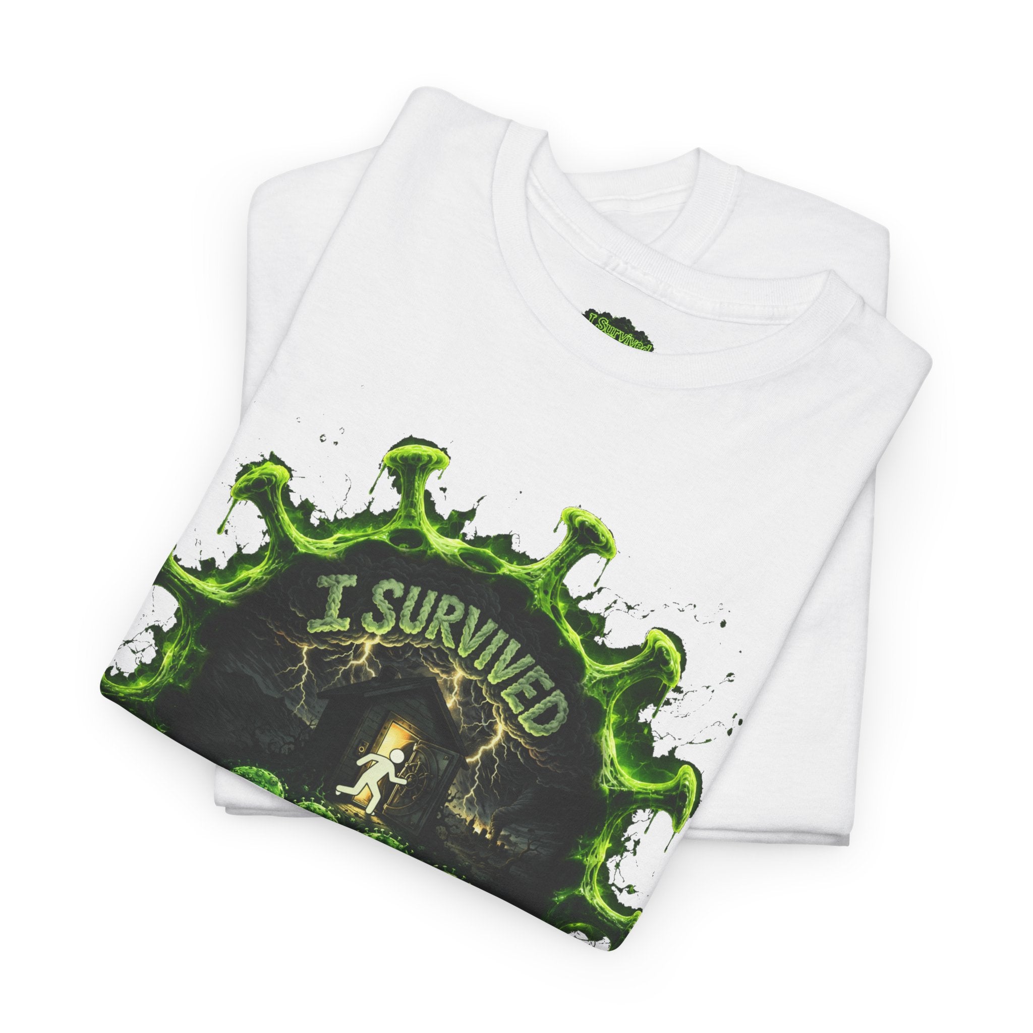 I Survived 2020 — Director's Cut S1:E2 "The Coming of COVID" | Pandemic Edition Unisex Heavy Cotton Tee