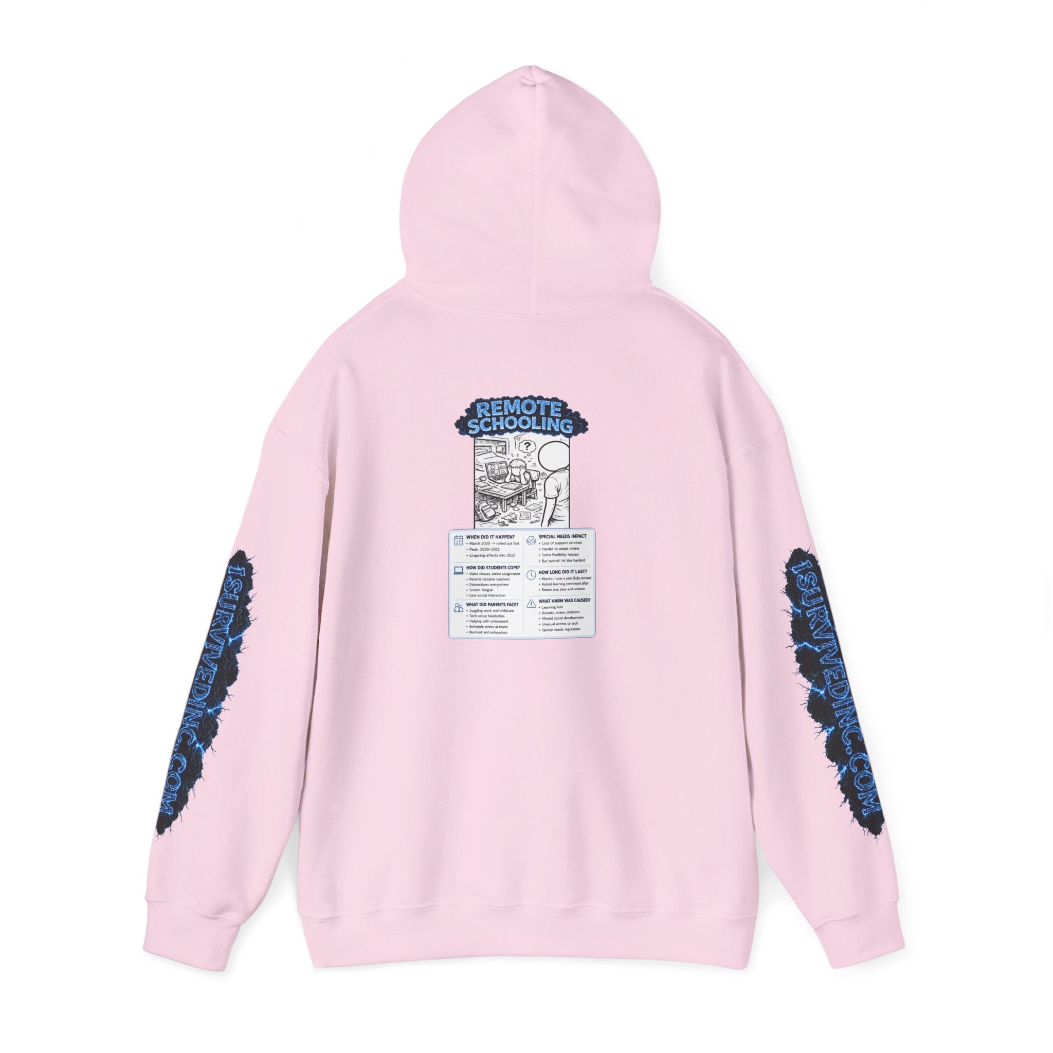 I Survived 2020 — LOCKDOWN S3:E3: "Remote Schooling" Hoodie