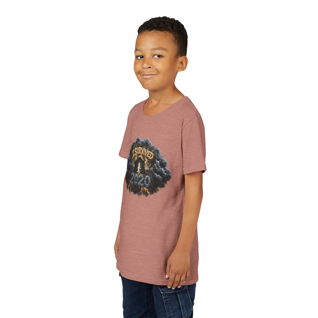 I Survived 2020 — Director's Cut Original Design Teaser Tee | Season 1 Premiere Drop Youth Short Sleeve Tee