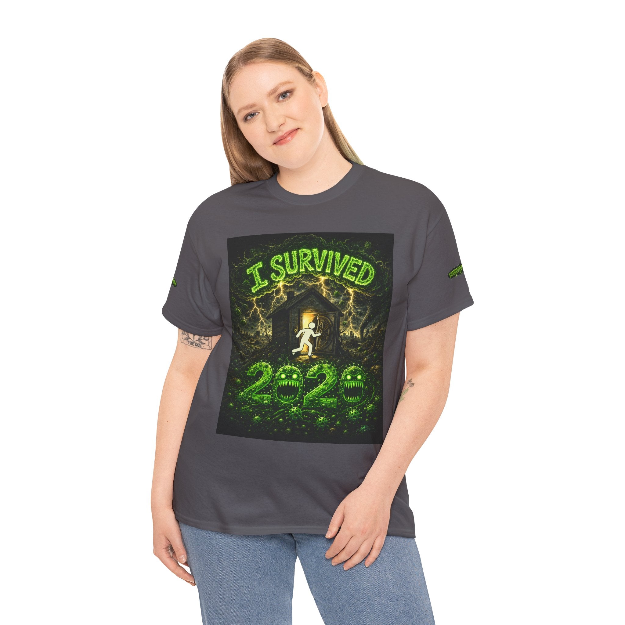 I Survived 2020 — S1:E3 "The Jab!" | Pandemic Edition Unisex Heavy Cotton Tee (Special Edition)
