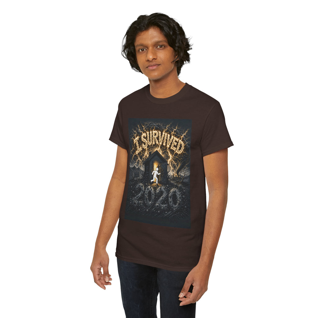 I Survived 2020 — Original PILOT Design Unisex Heavy Cotton Tee