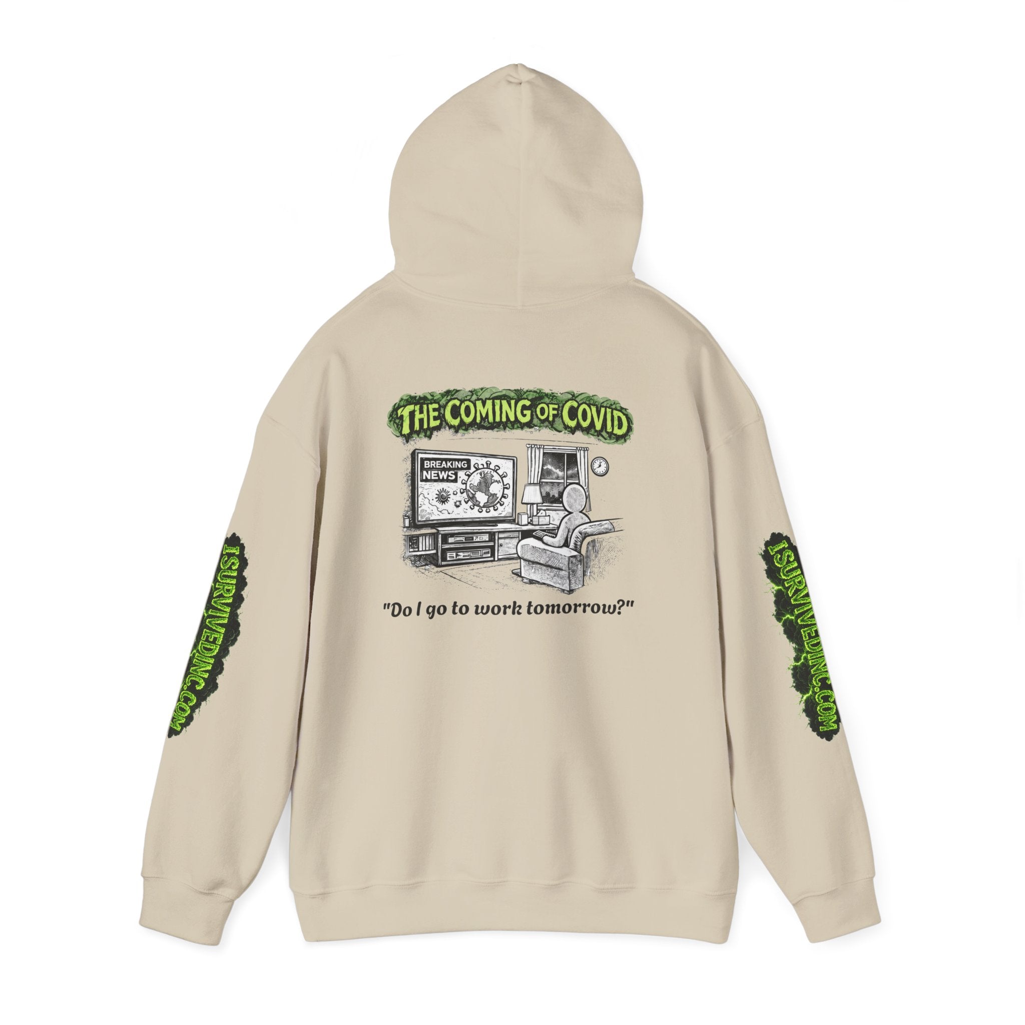 I Survived 2020 — S1:E2 "The Coming of COVID" | Pandemic Edition Hoodie Sweatshirt