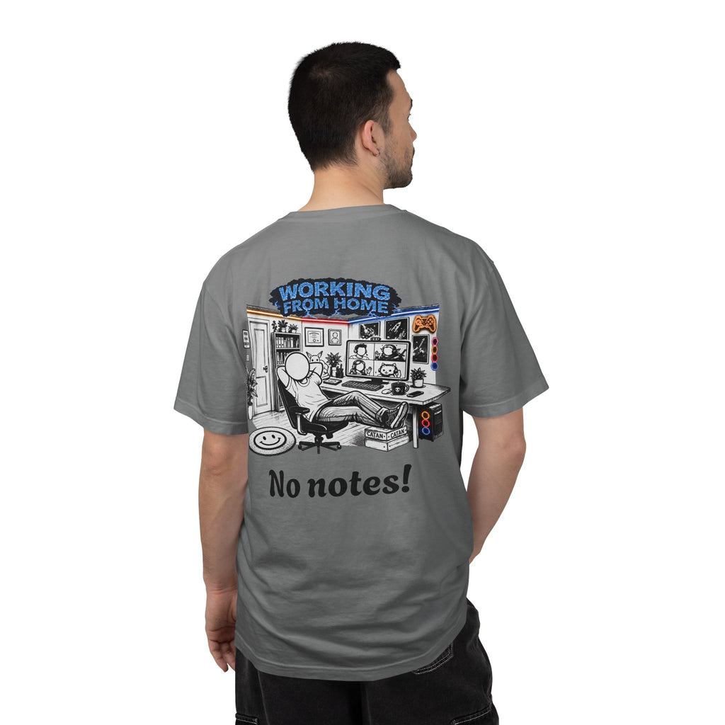 I Survived 2020 — LOCKDOWN S3:E4: "Working From Home" Unisex Garment-Dyed T-shirt