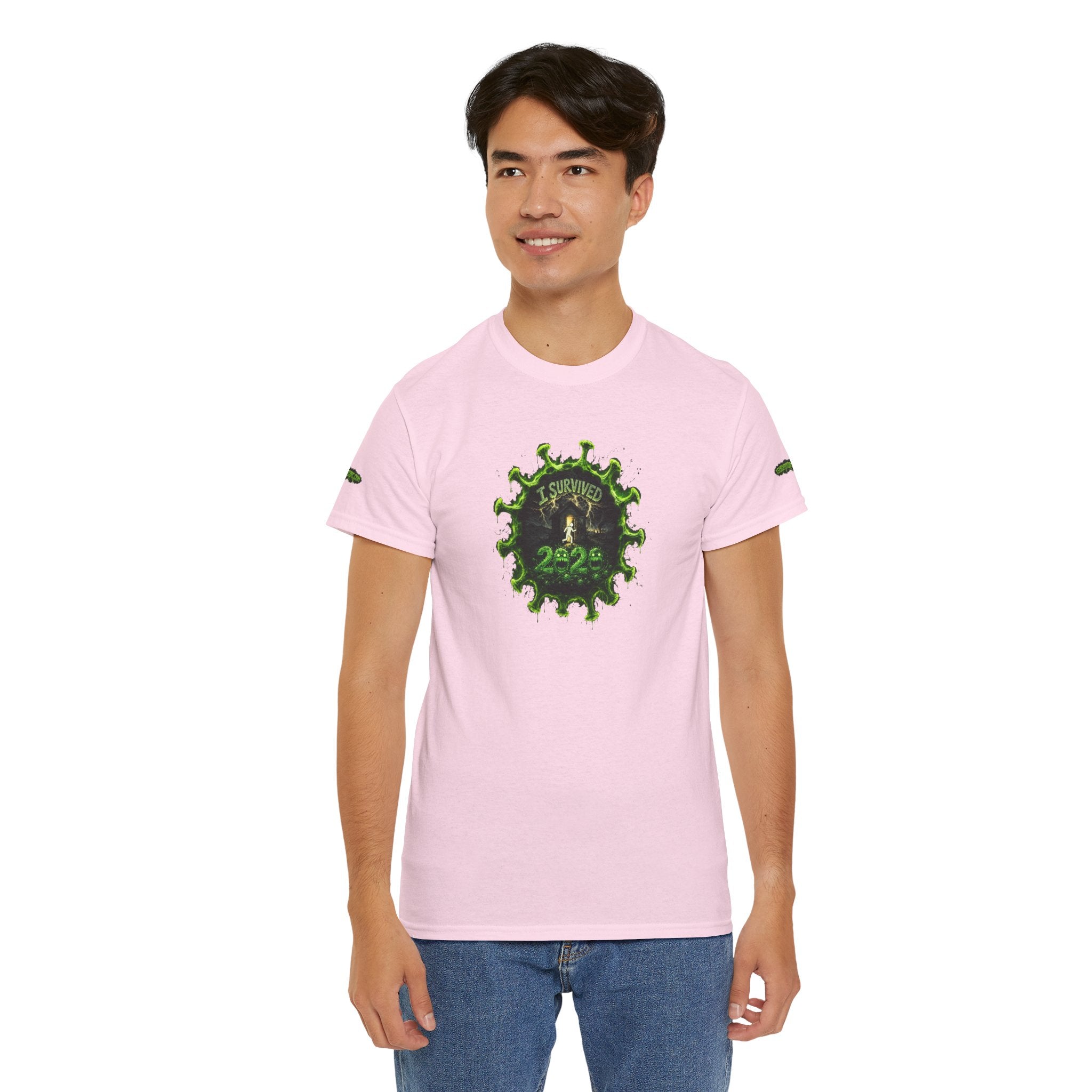 I Survived 2020 — PANDEMIC S1:E5: Director's Cut Special Edition "Delivery Doomsday" Unisex Heavy Cotton Tee