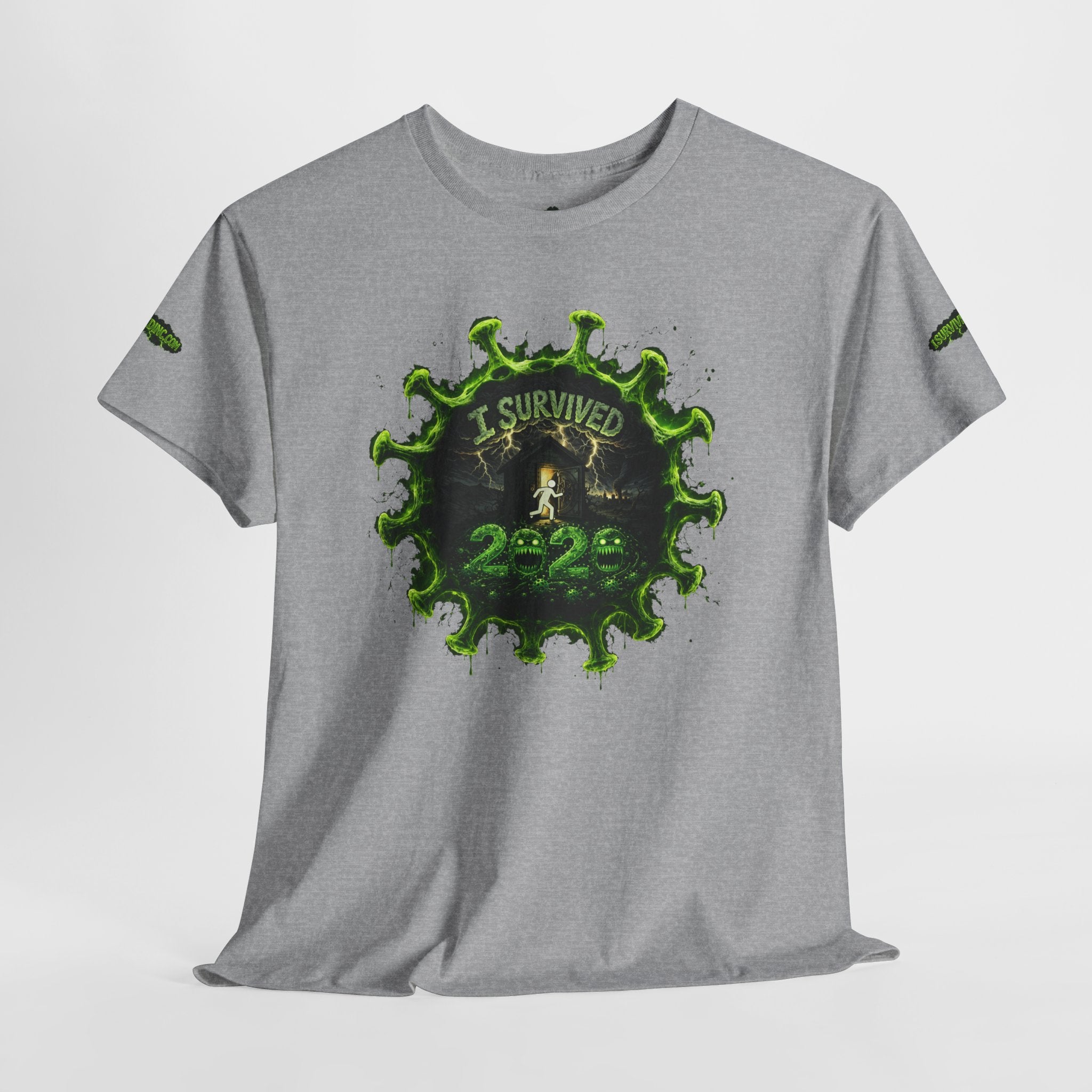 I Survived 2020 — Director's Cut S1:E1 "COVID-19: The Coronavirus" | Pandemic Edition Unisex Heavy Cotton Tee (SPECIAL EDITION)
