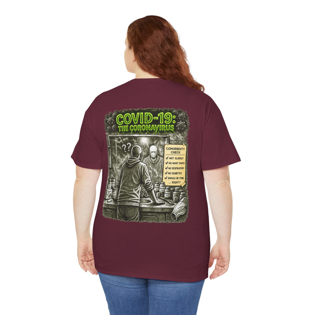 I Survived 2020 — PANDEMIC S1:E1: Director's Cut "COVID-19: The Coronavirus" Unisex Heavy Cotton Tee