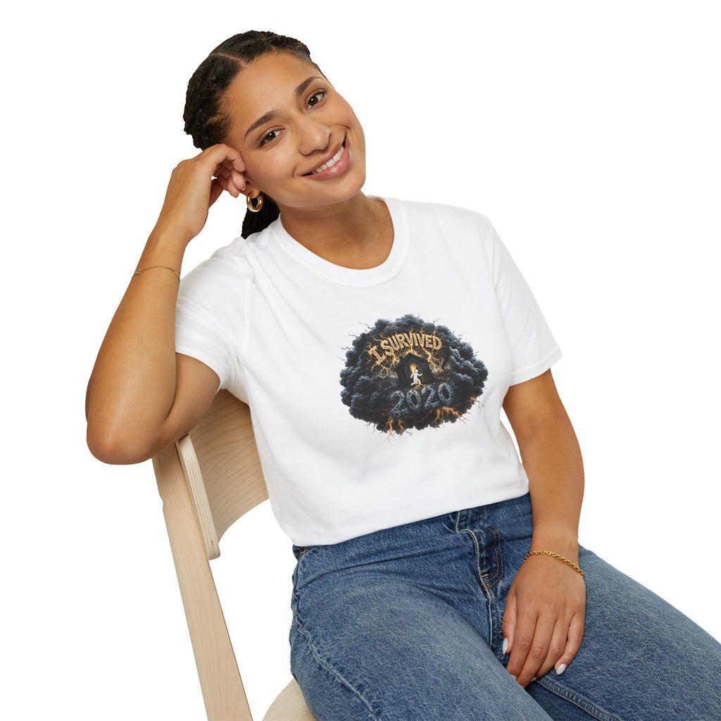 I Survived 2020 —  Original PILOT Design: Director's Cut Unisex Softstyle T-Shirt