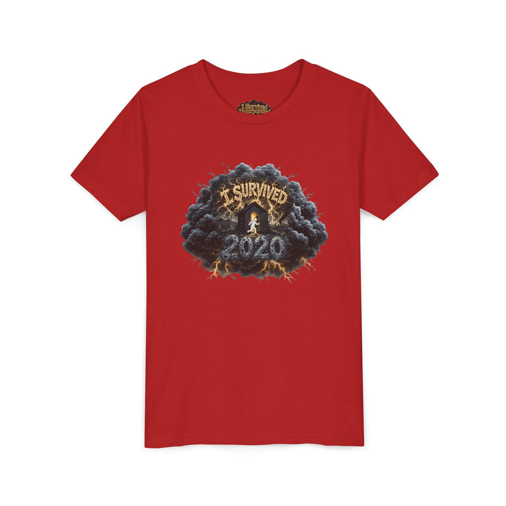 I Survived 2020 — Director's Cut Original Design Teaser Tee | Season 1 Premiere Drop Youth Short Sleeve Tee