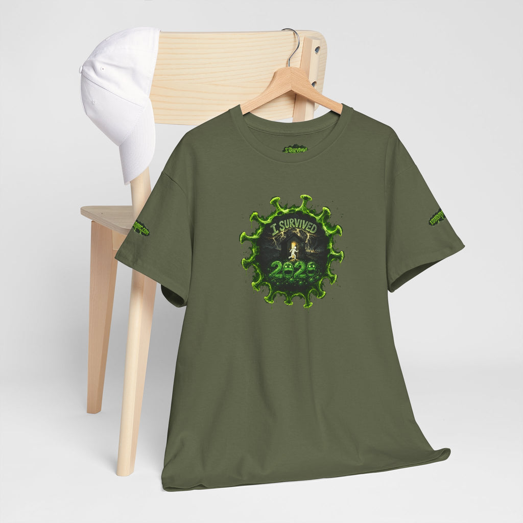 I Survived 2020 — PANDEMIC S1:E1: Director's Cut Special Edition "COVID-19: The Coronavirus" Unisex Heavy Cotton Tee
