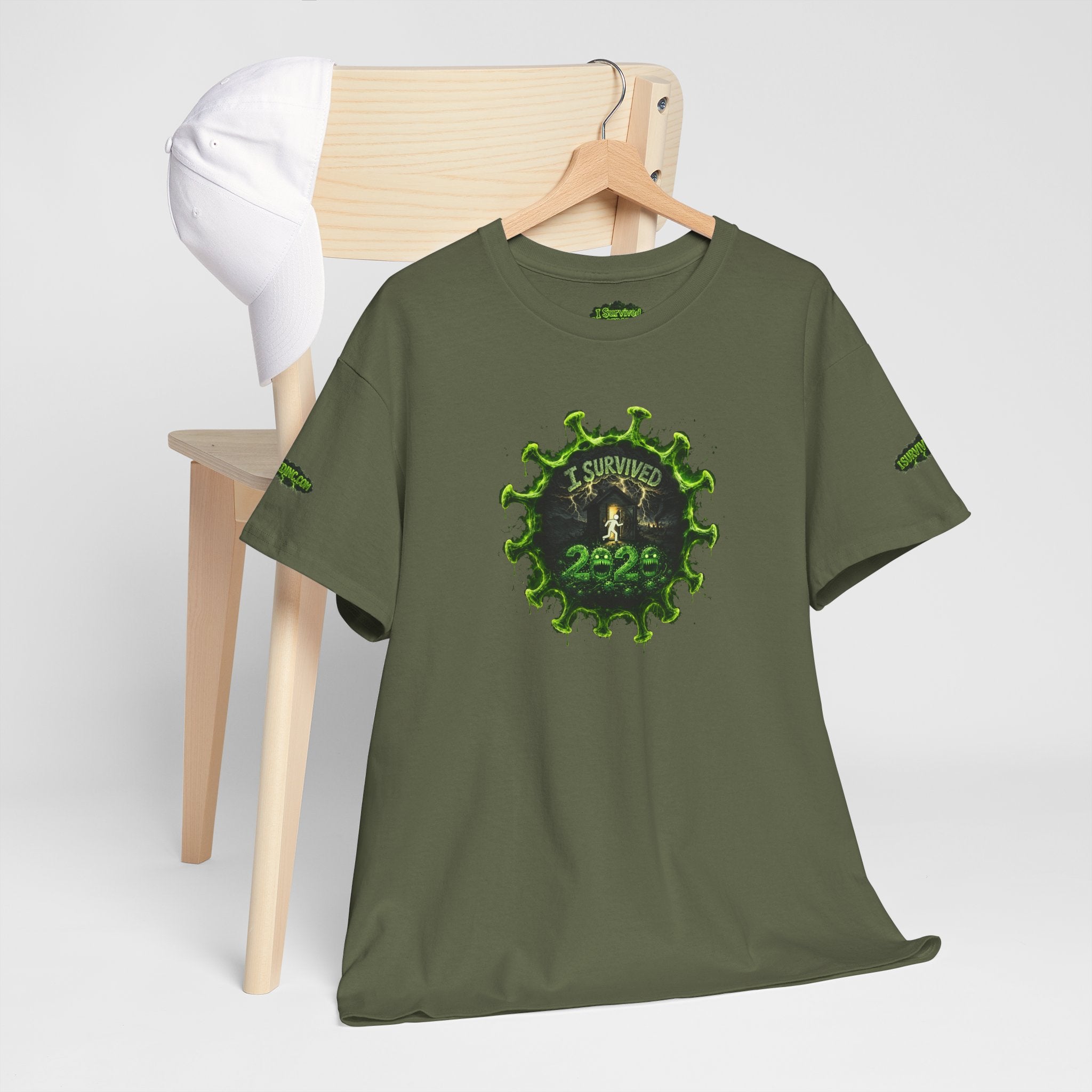 I Survived 2020 — PANDEMIC S1:E1: Director's Cut Special Edition "COVID-19: The Coronavirus" Unisex Heavy Cotton Tee