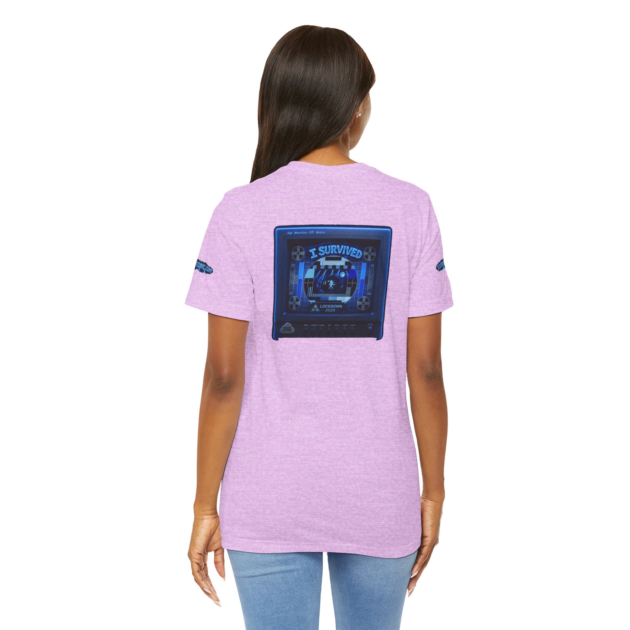 I Survived 2020 — "Please Stand By" Test Pattern Tee Lockdown Special Edition Summer Exclusive Unisex Jersey Short Sleeve Tee