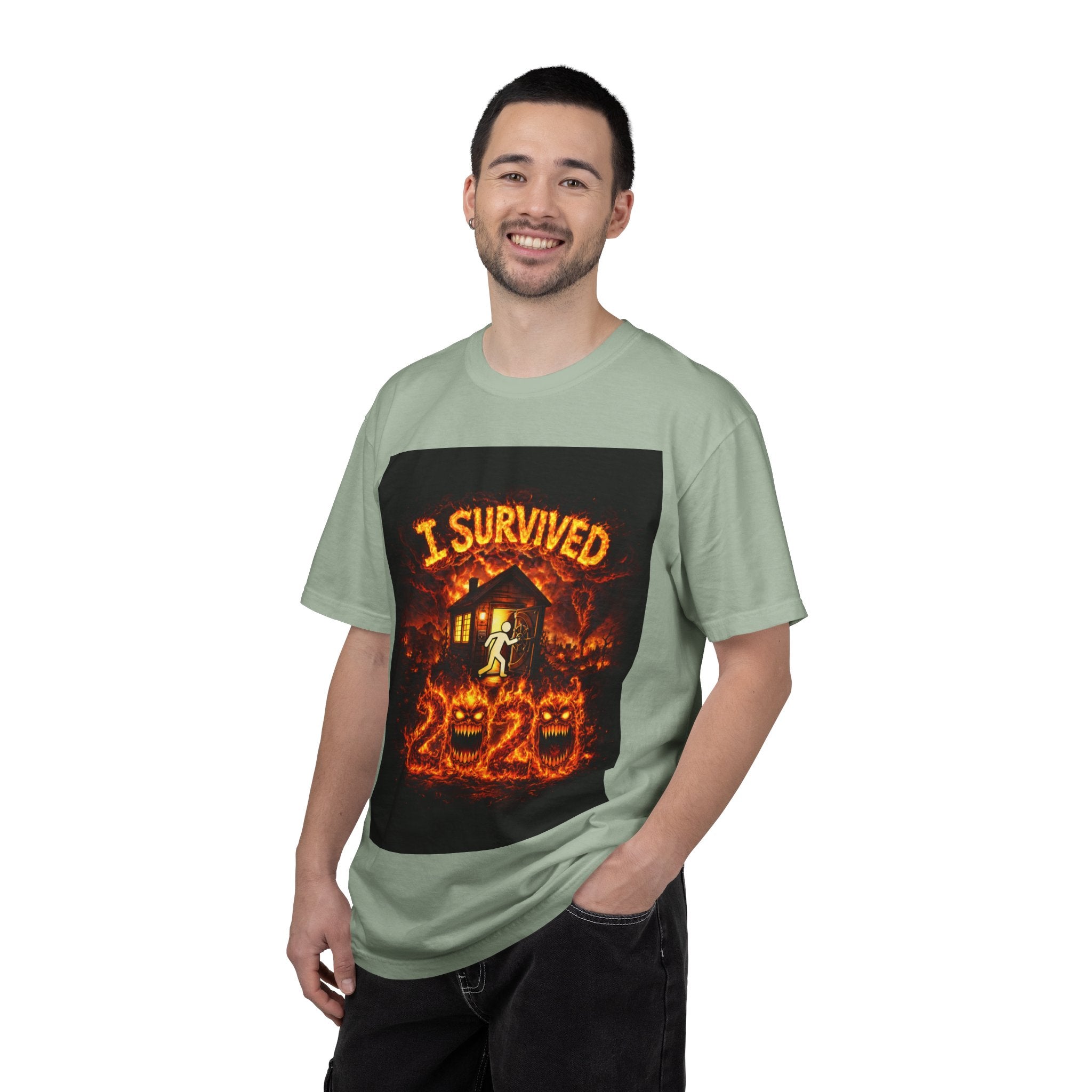 I Survived 2020 — S2:E4 "Western U.S. Wildfire Season" | Mid-Season Finale Pt. 1 | Wildfire Edition Memorial Unisex Garment-Dyed T-shirt