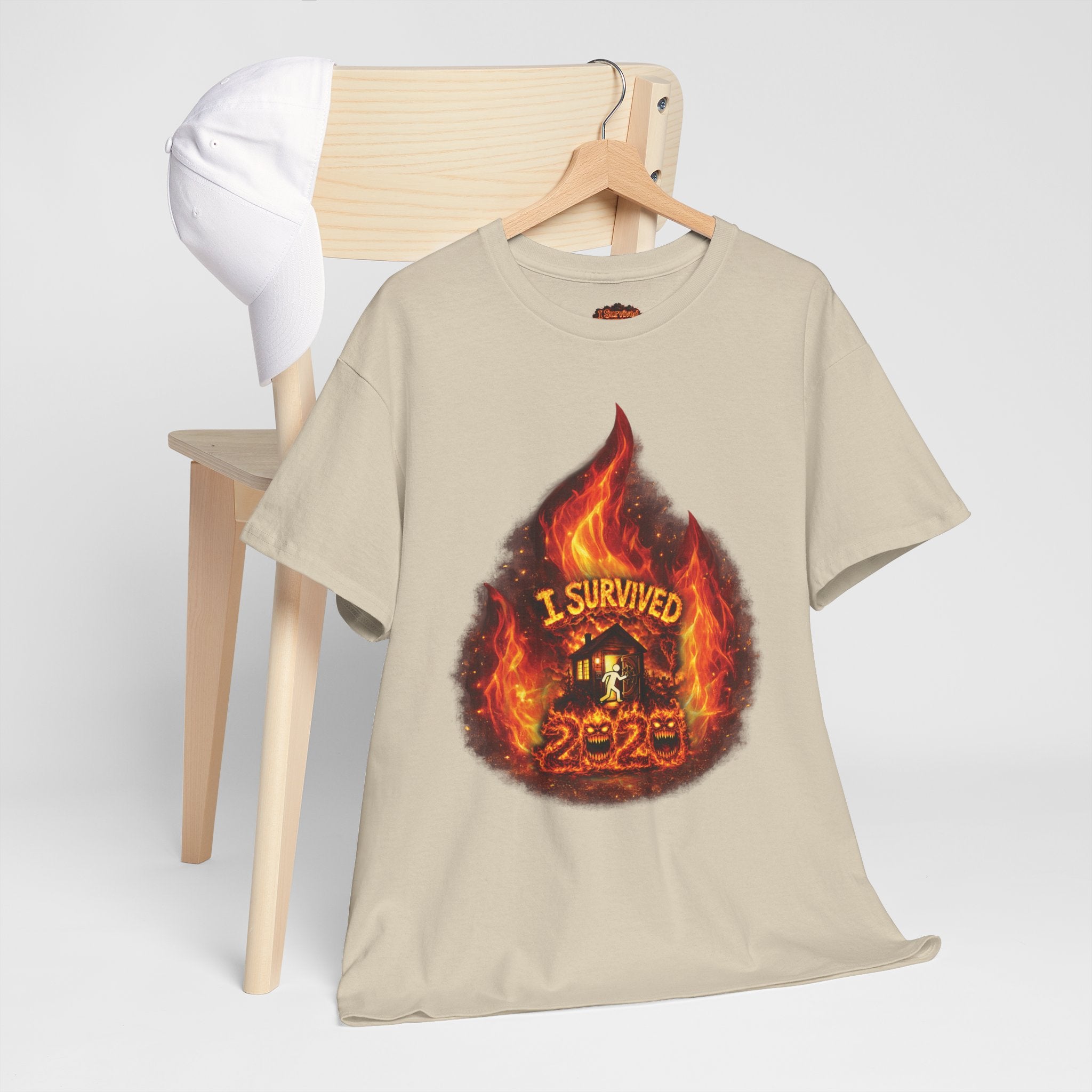 I Survived 2020 — Director's Cut S2:E2 "The Bobcat Fire" | Wildfire Edition Memorial Unisex Heavy Cotton Tee
