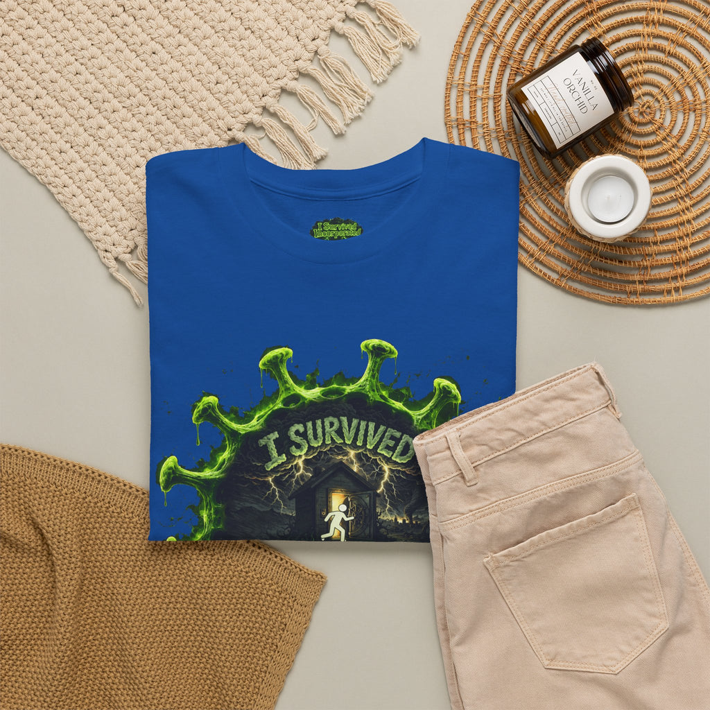 I Survived 2020 — Director's Cut S1:E4 "Mask Madness Mayhem Moment" | Pandemic Edition Unisex Heavy Cotton Tee