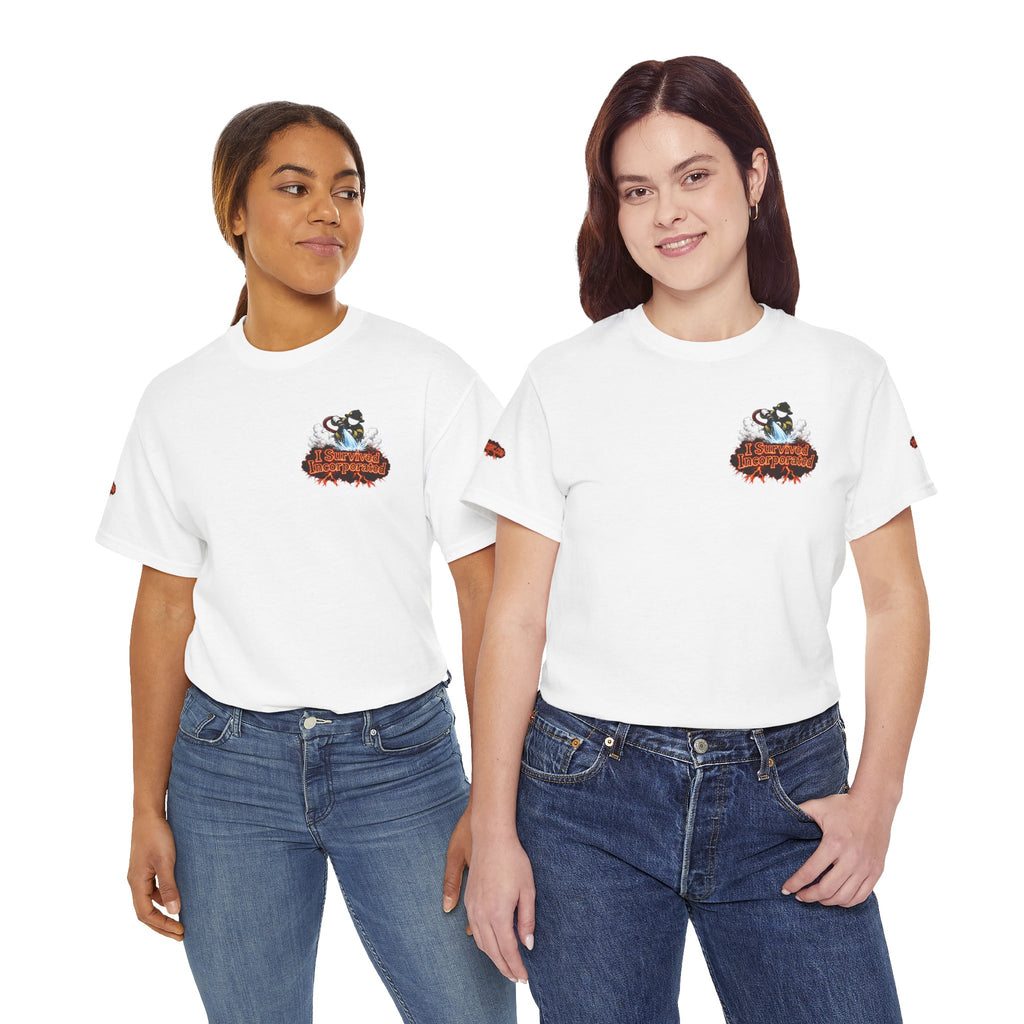 I Survived 2020 — "Please Stand By" Test Pattern Tee Wildfire Signal Special Edition Summer Premiere Unisex Heavy Cotton Tee