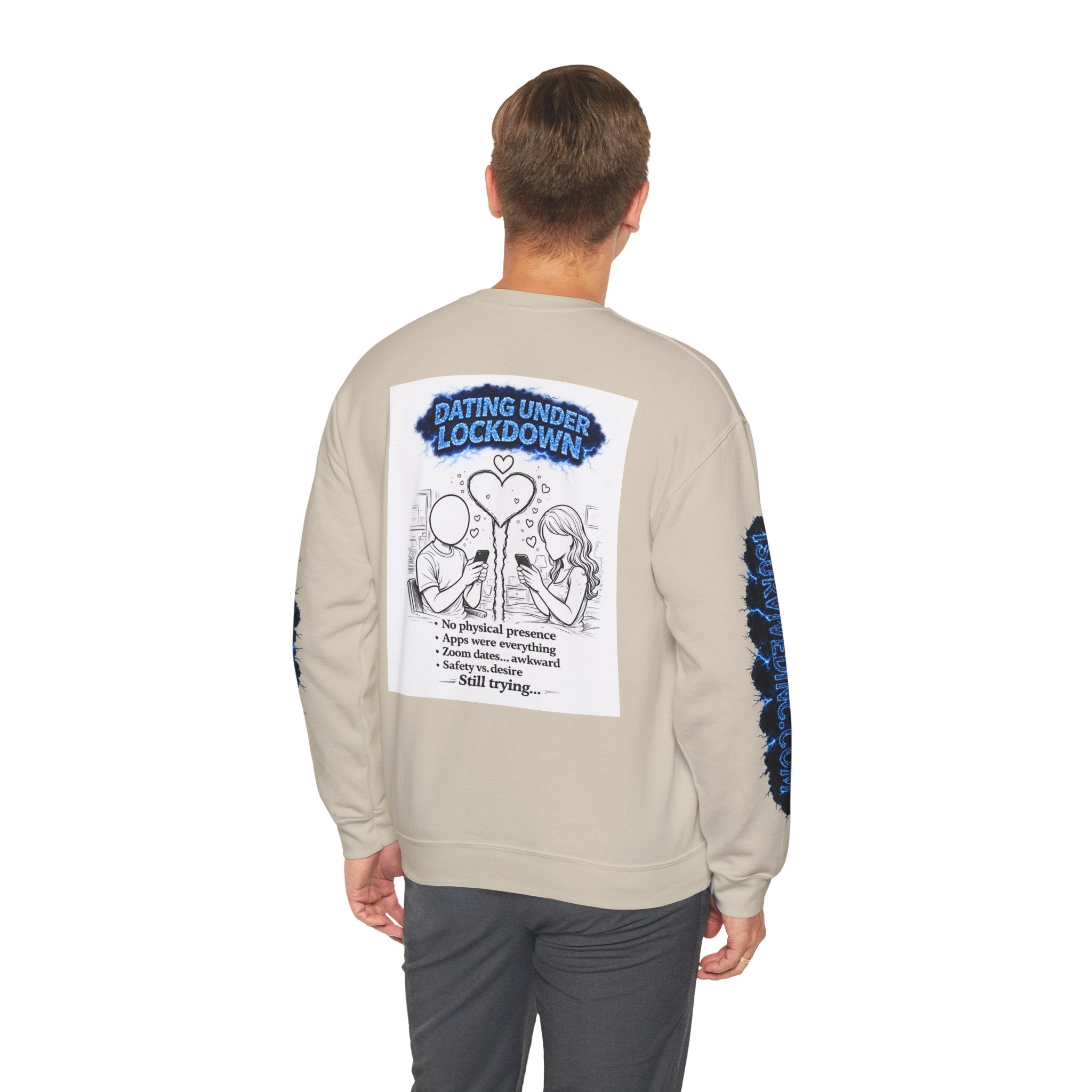 I Survived 2020 — S3:E2 "Dating Under Lockdown" | Lockdown Edition Documentary Unisex Heavy Blend™ Crewneck Sweatshirt