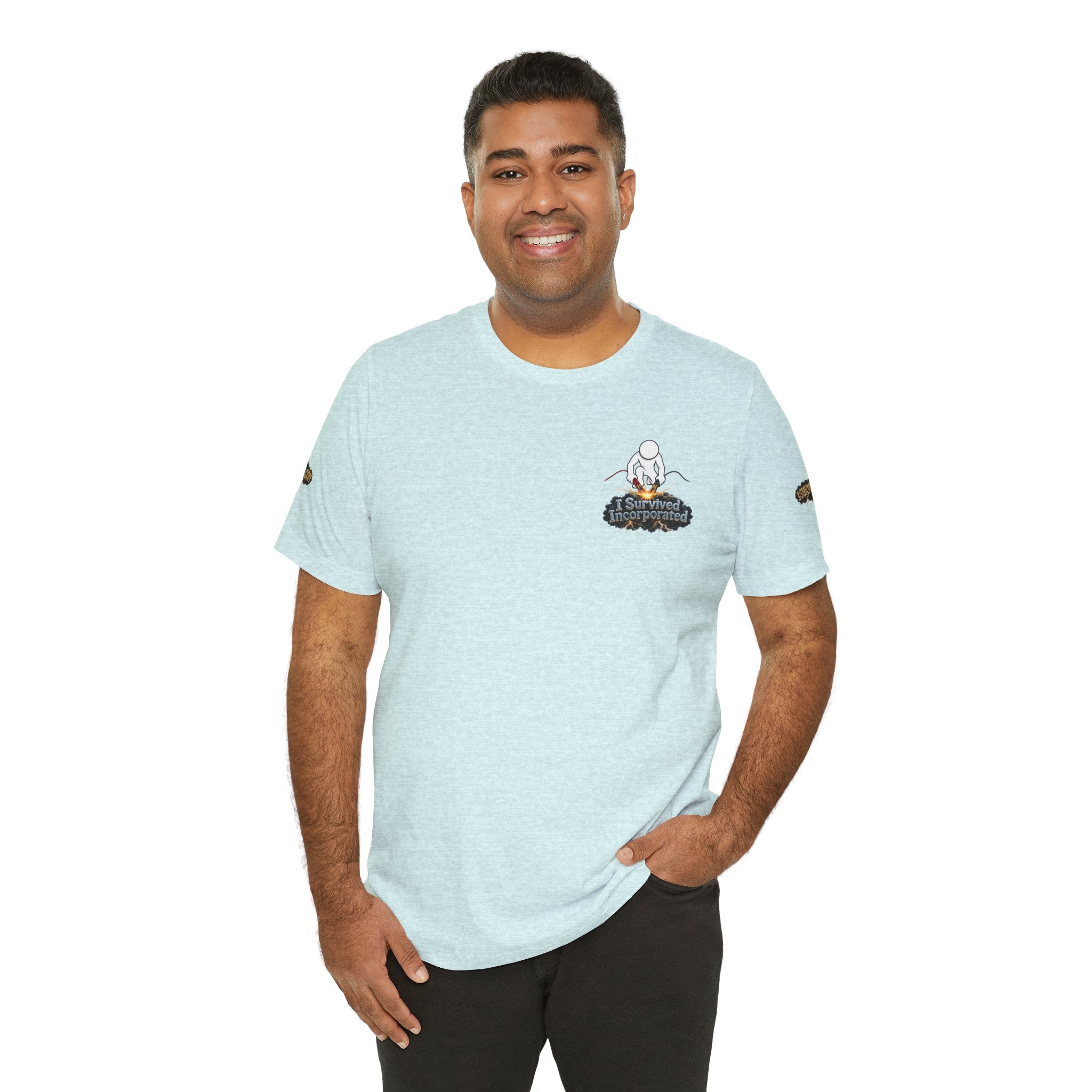 I Survived 2020 — "Please Stand By" Test Pattern Tee Special Edition Summer Premier Unisex Jersey Short Sleeve Tee