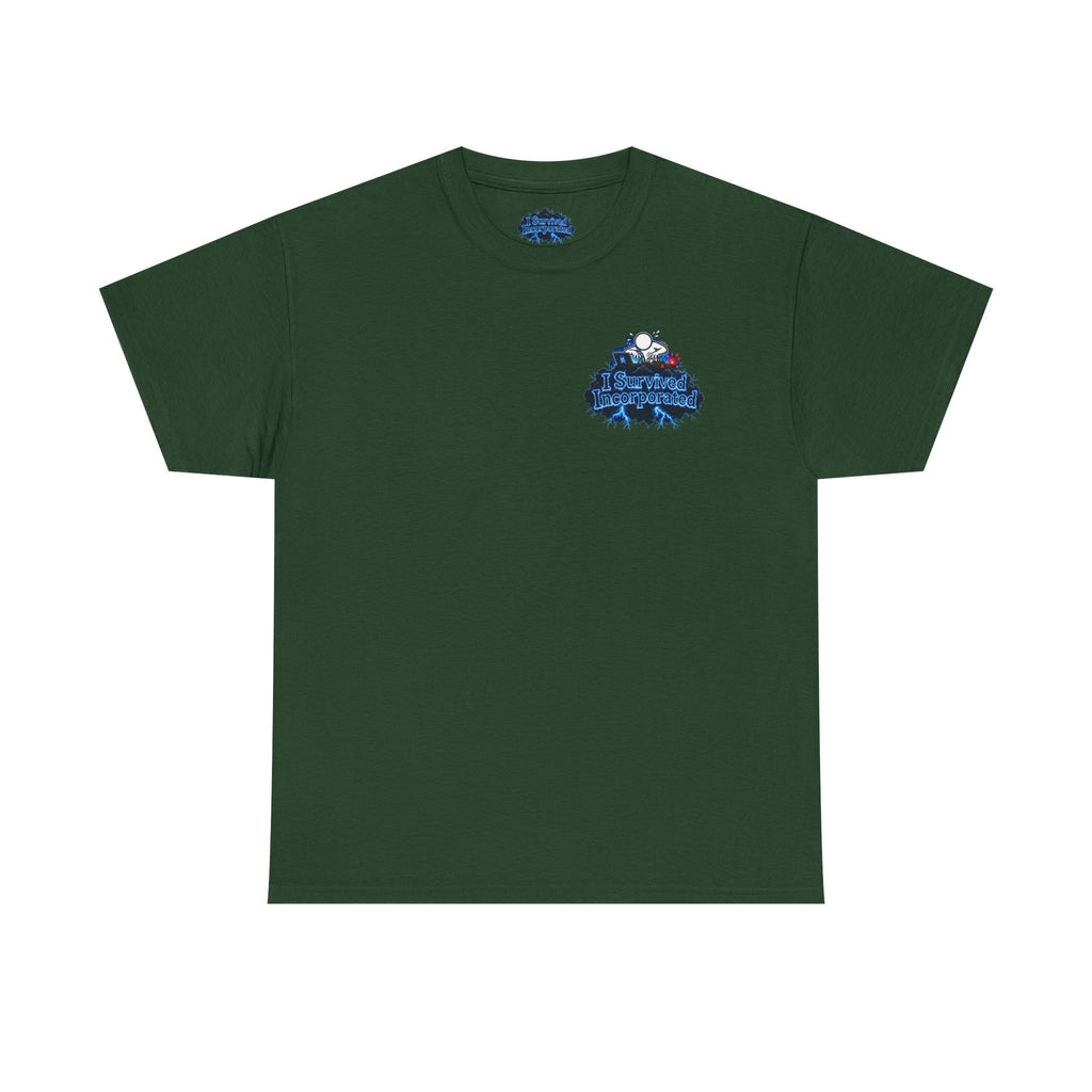 I Survived 2020 — "Please Stand By" Test Pattern Tee Lockdown Surveillance Edition Summer Exclusive Unisex Heavy Cotton Tee