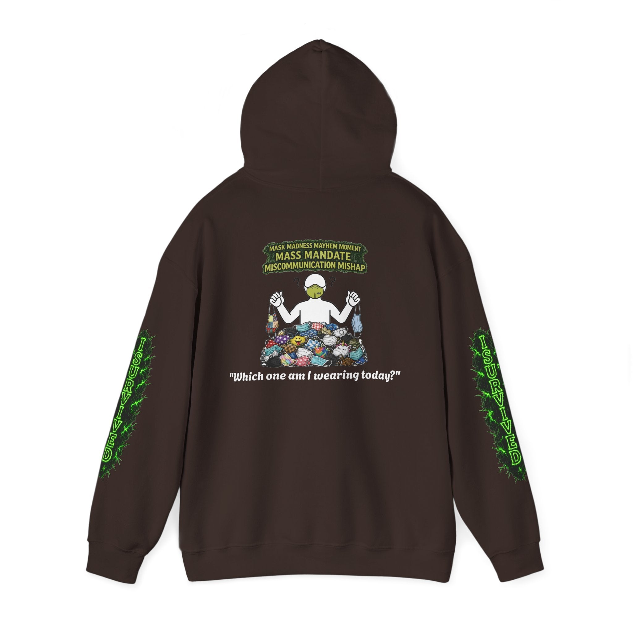 I Survived 2020 — Director's Cut S1:E4 "Mask Madness Mayhem Moment" | Pandemic Edition Hoodie Sweatshirt