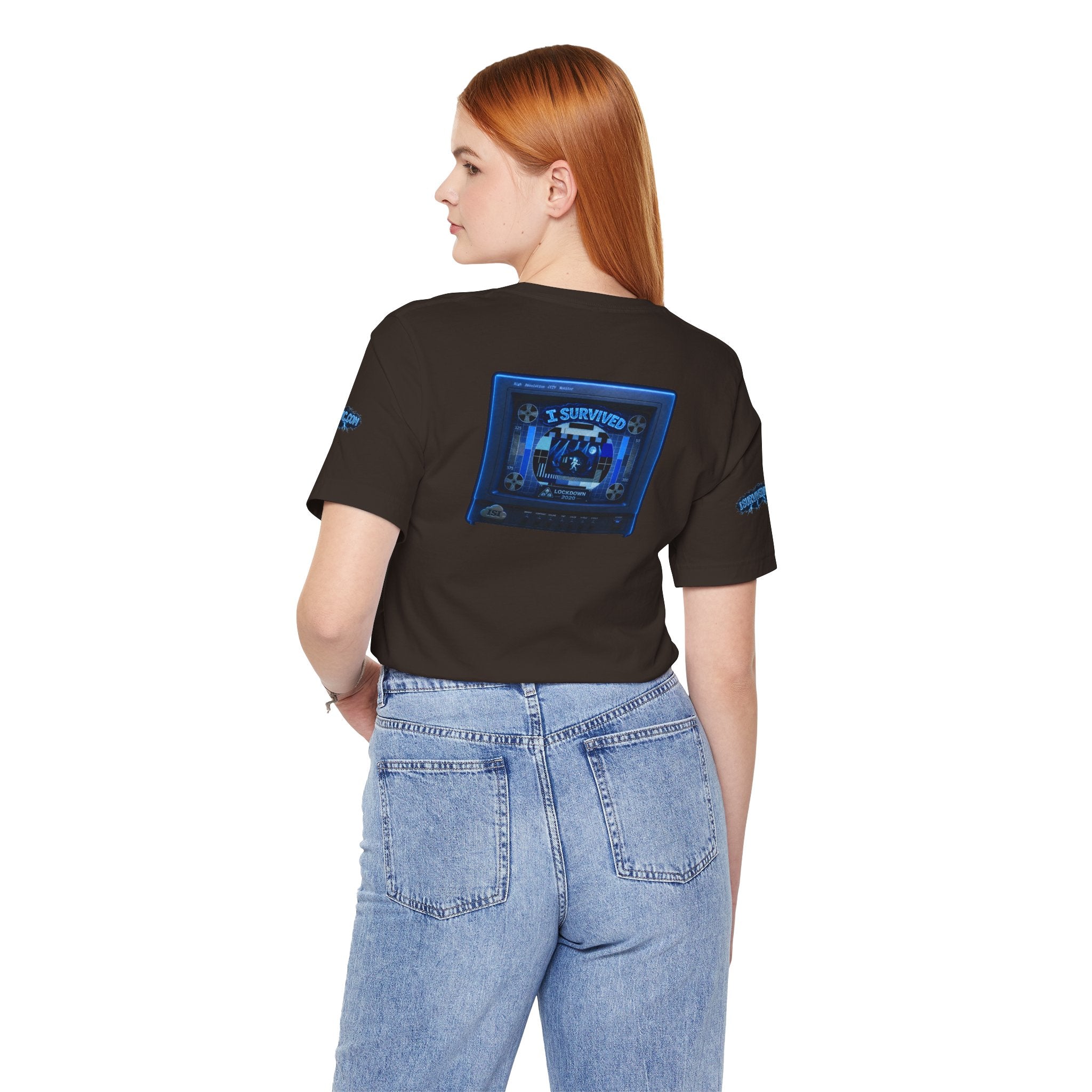 I Survived 2020 — "Please Stand By" Test Pattern Tee Lockdown Special Edition Summer Exclusive Unisex Jersey Short Sleeve Tee