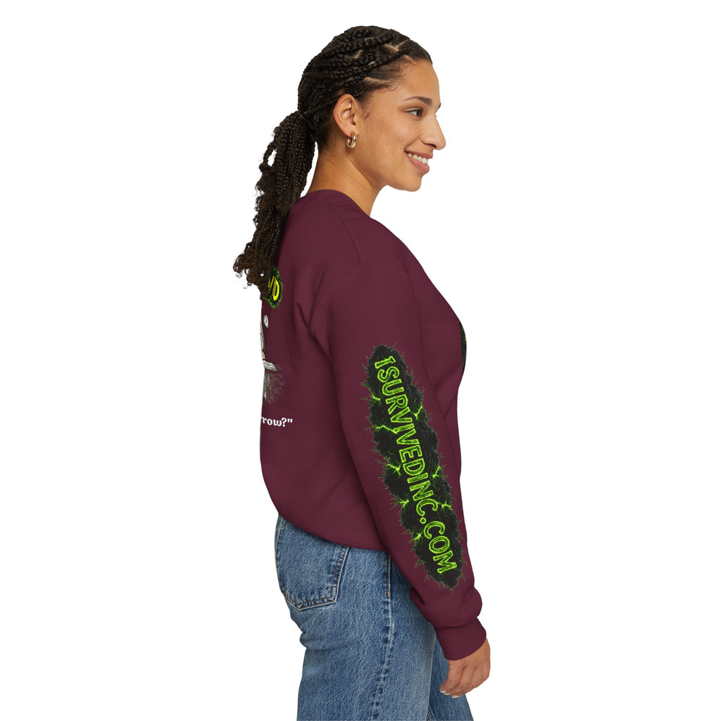 I Survived 2020 — PANDEMIC S1:E2: "The Coming of COVID" Unisex Heavy Blend™ Crewneck Sweatshirt