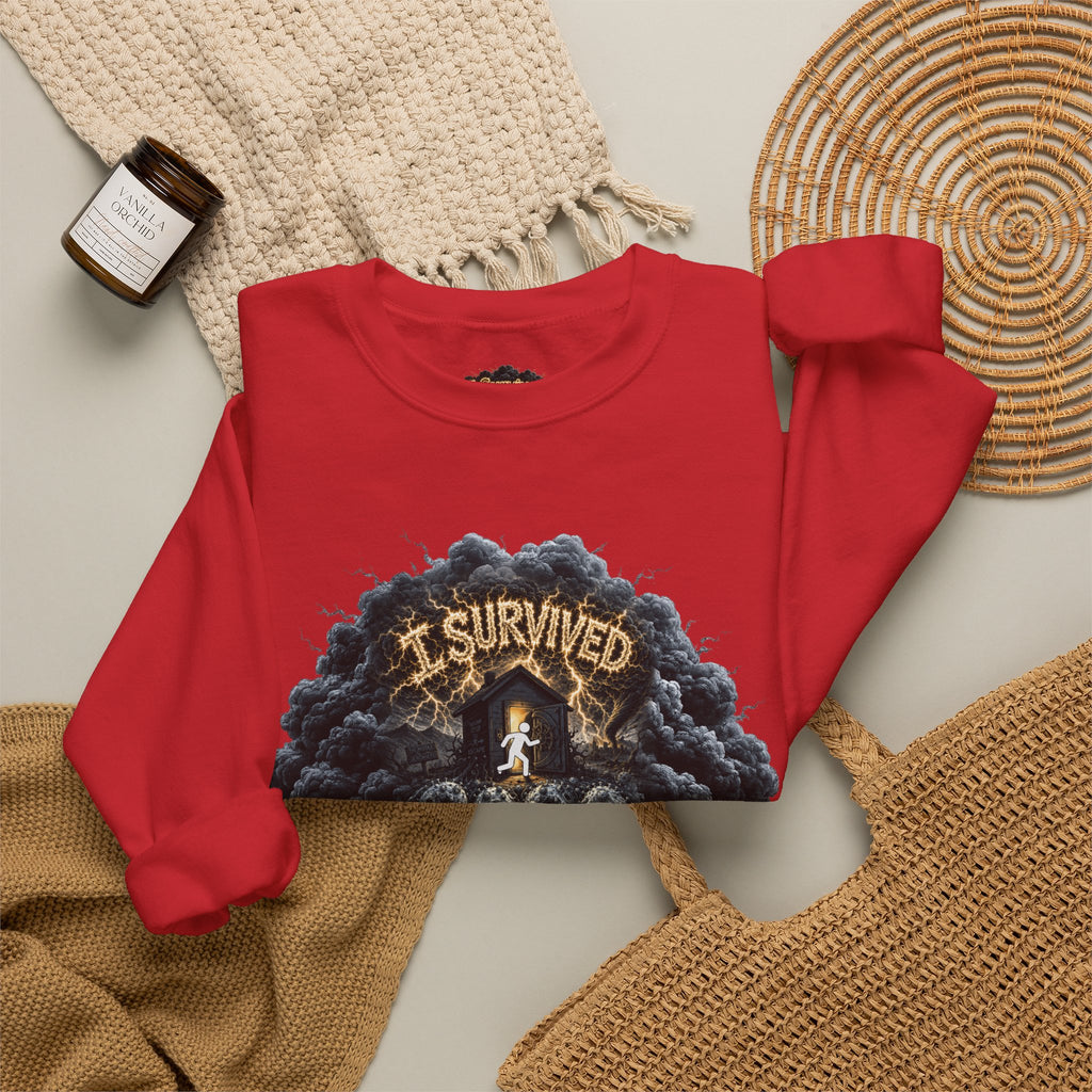 I Survived 2020 — Director's Cut Original Design Teaser Tee | Season 1 Premiere Drop Unisex Heavy Blend™ Crewneck Sweatshirt (SPECIAL EDITION)