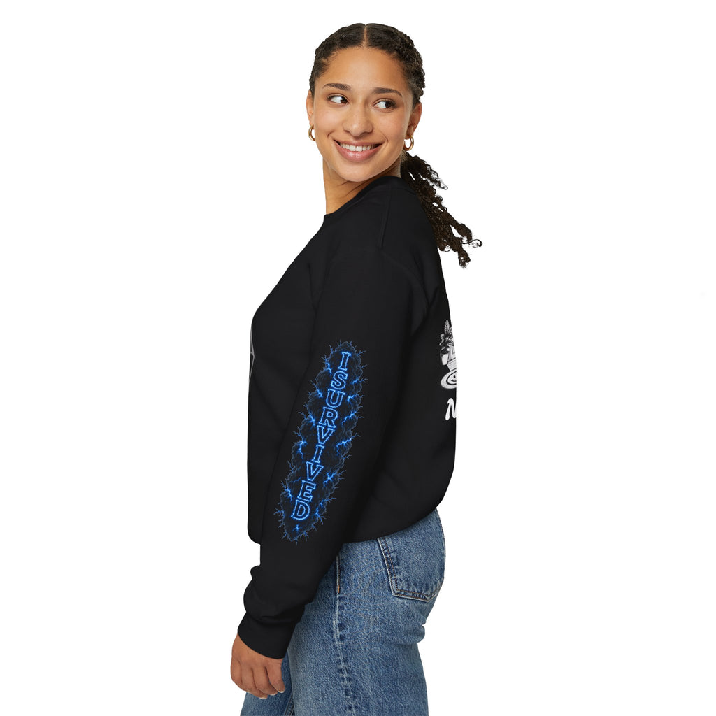 I Survived 2020 — Director's Cut S3:E4 "Working From Home" | Mid-Season Finale Pt. 1 | Lockdown Edition Documentary Unisex Heavy Blend™ Crewneck Sweatshirt