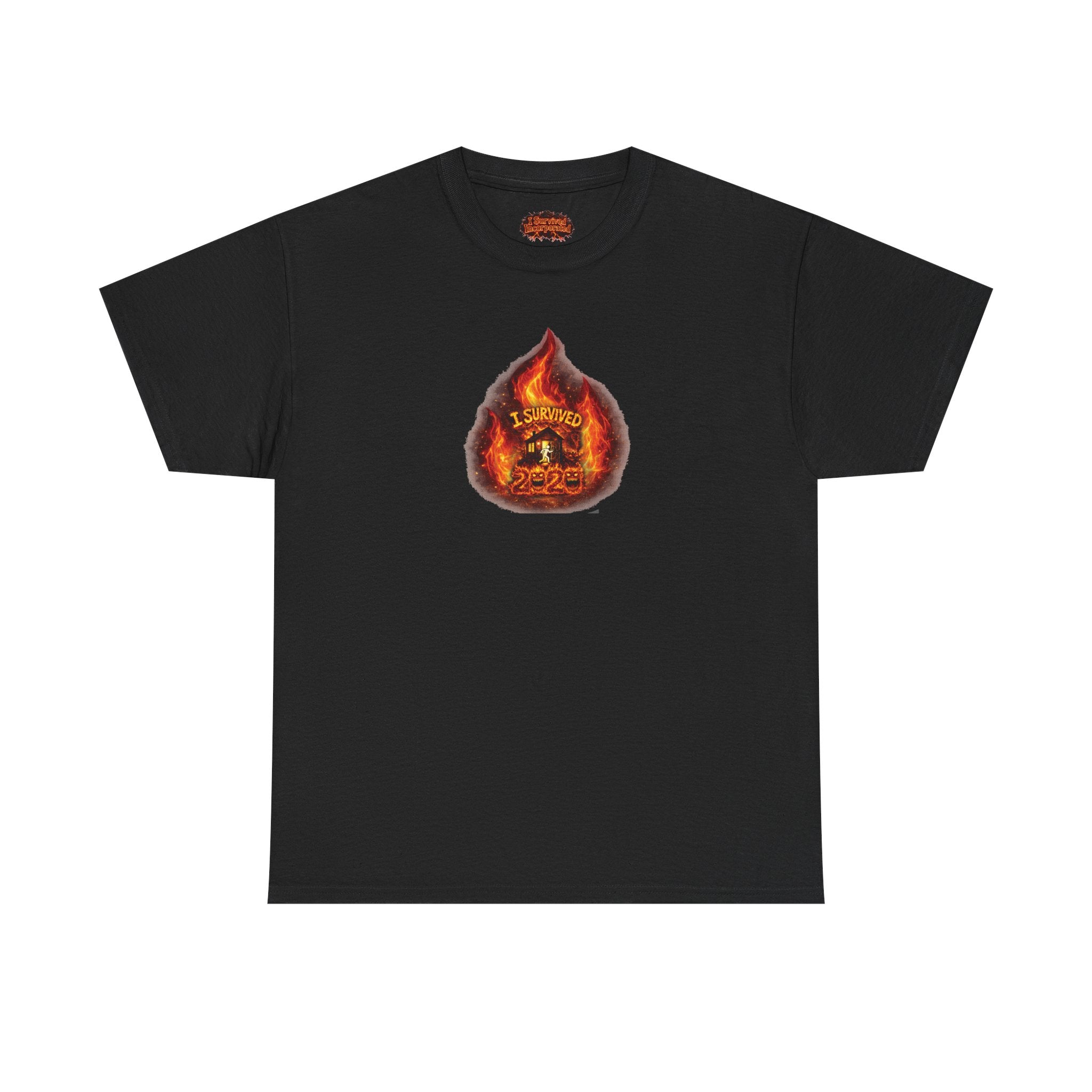 I Survived 2020 — WILDFIRES S2:E1: Director's Cut "Berry Creek" Memorial Unisex Heavy Cotton Tee