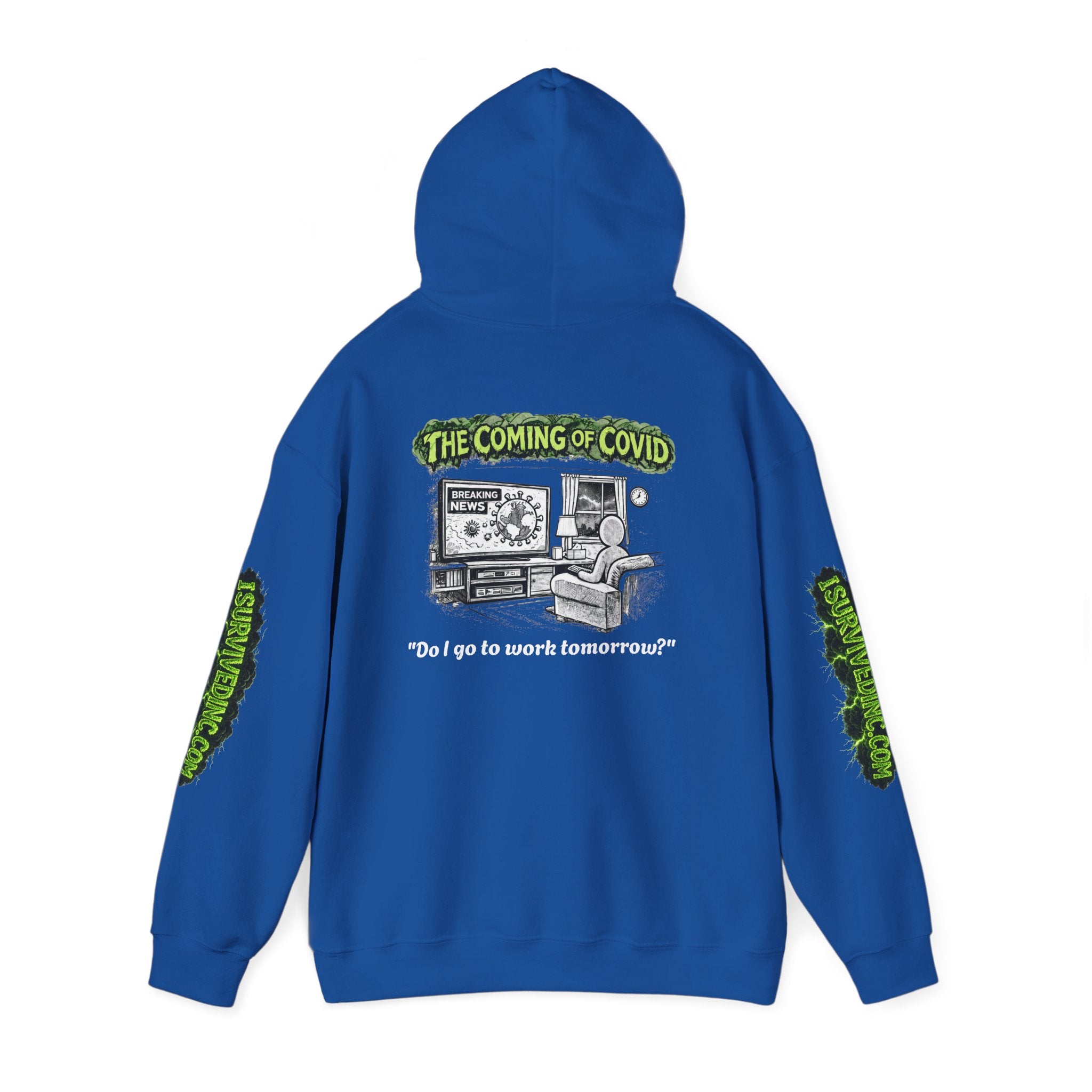 I Survived 2020 — S1:E2 "The Coming of COVID" | Pandemic Edition Hoodie Sweatshirt