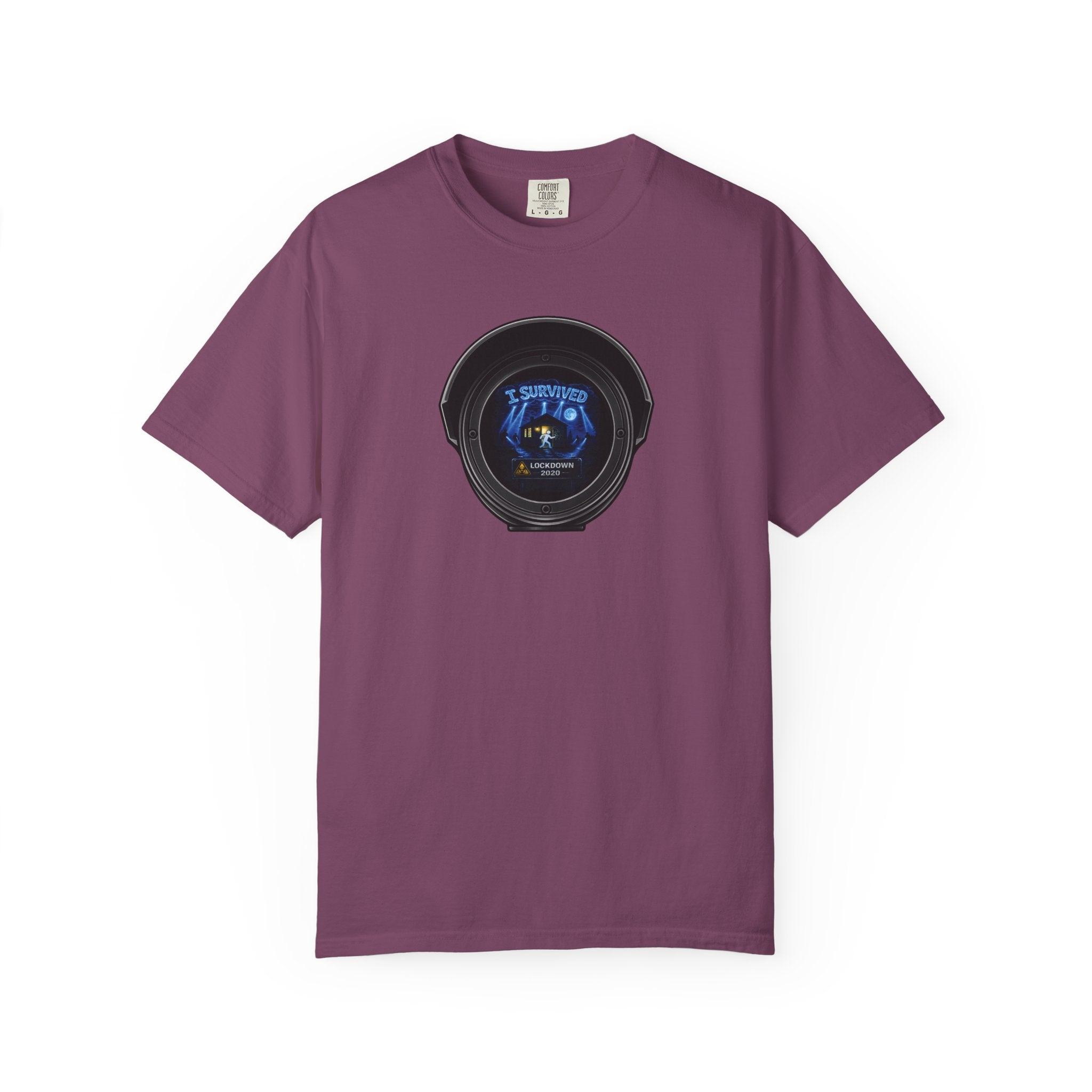 I Survived 2020 —  LOCKDOWN S3:E1: Director's Cut "Quarantine" Unisex Garment-Dyed T-shirt