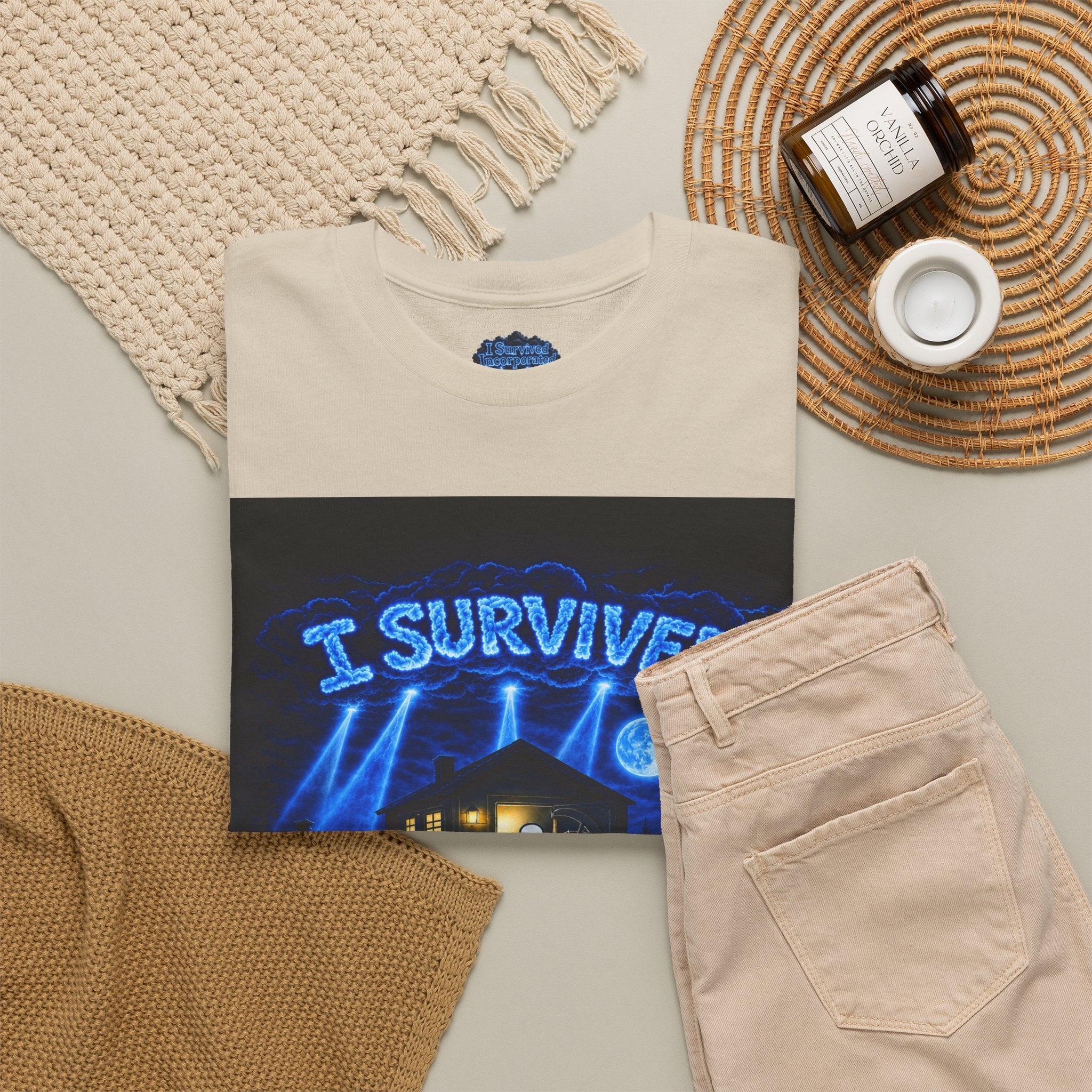 Copy of  I Survived 2020 — S3:E1 "Quarantine" | Lockdown Edition Documentary Unisex Heavy Cotton Tee