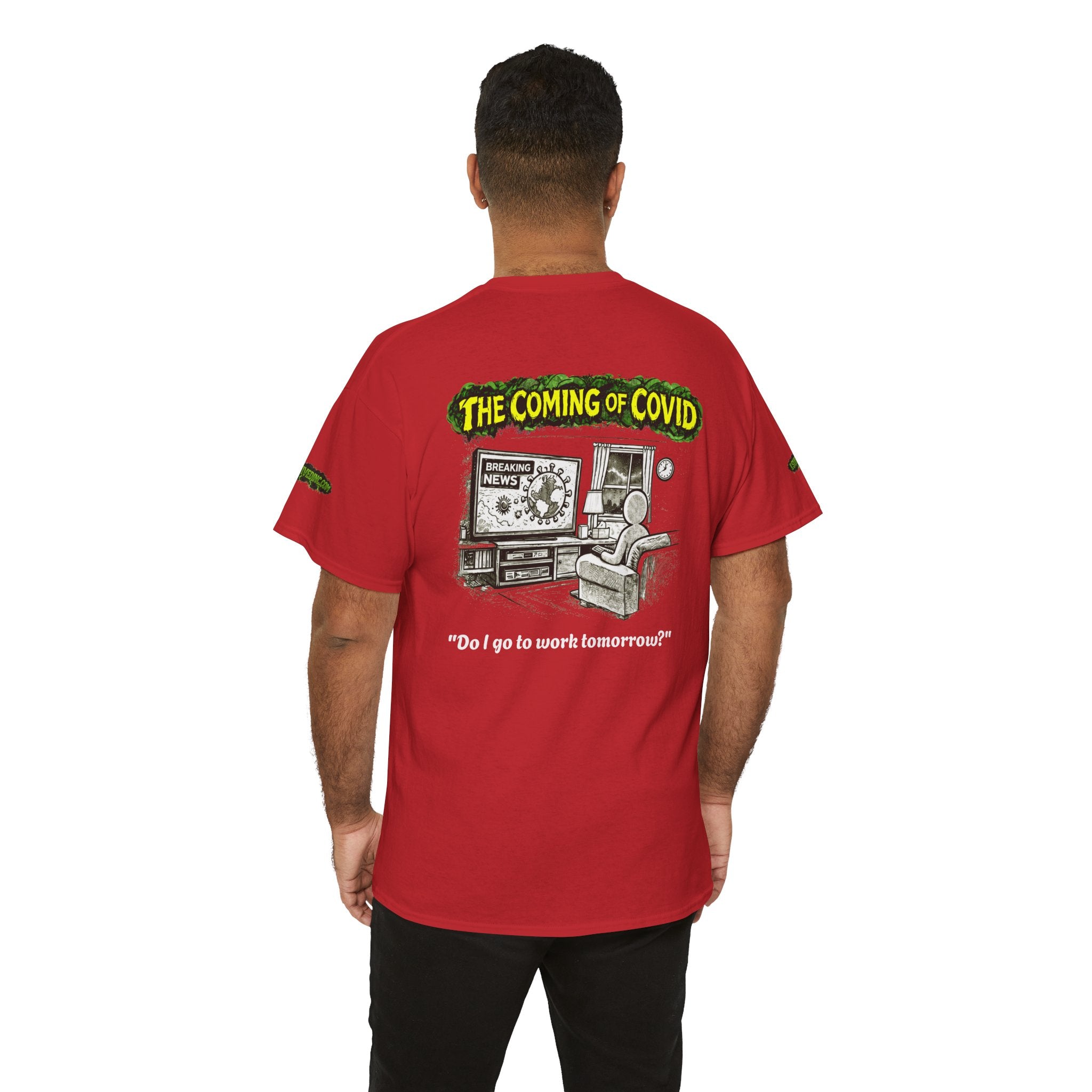 I Survived 2020 — PANDEMIC S1:E2: Special Edition "The Coming of COVID" Unisex Heavy Cotton Tee