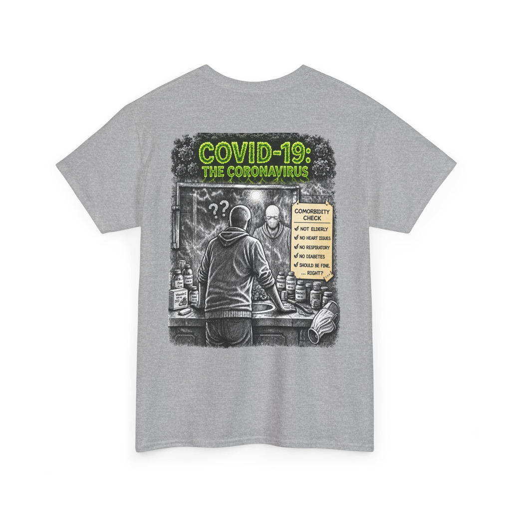 I Survived 2020 — S1:E1 "COVID-19: The Coronavirus" | Pandemic Edition Unisex Heavy Cotton Tee