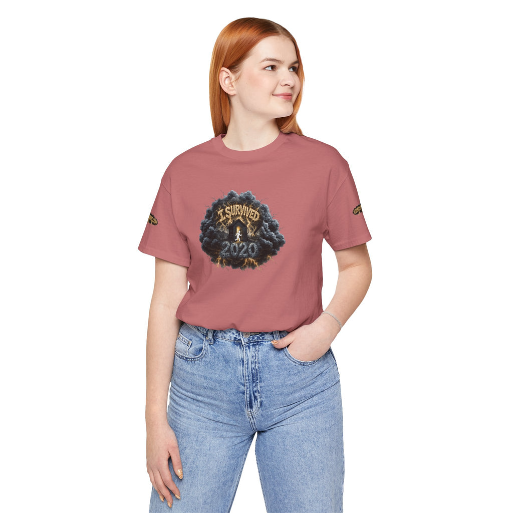 I Survived 2020 — Original PILOT Design: Director's Cut Unisex Jersey Short Sleeve Tee