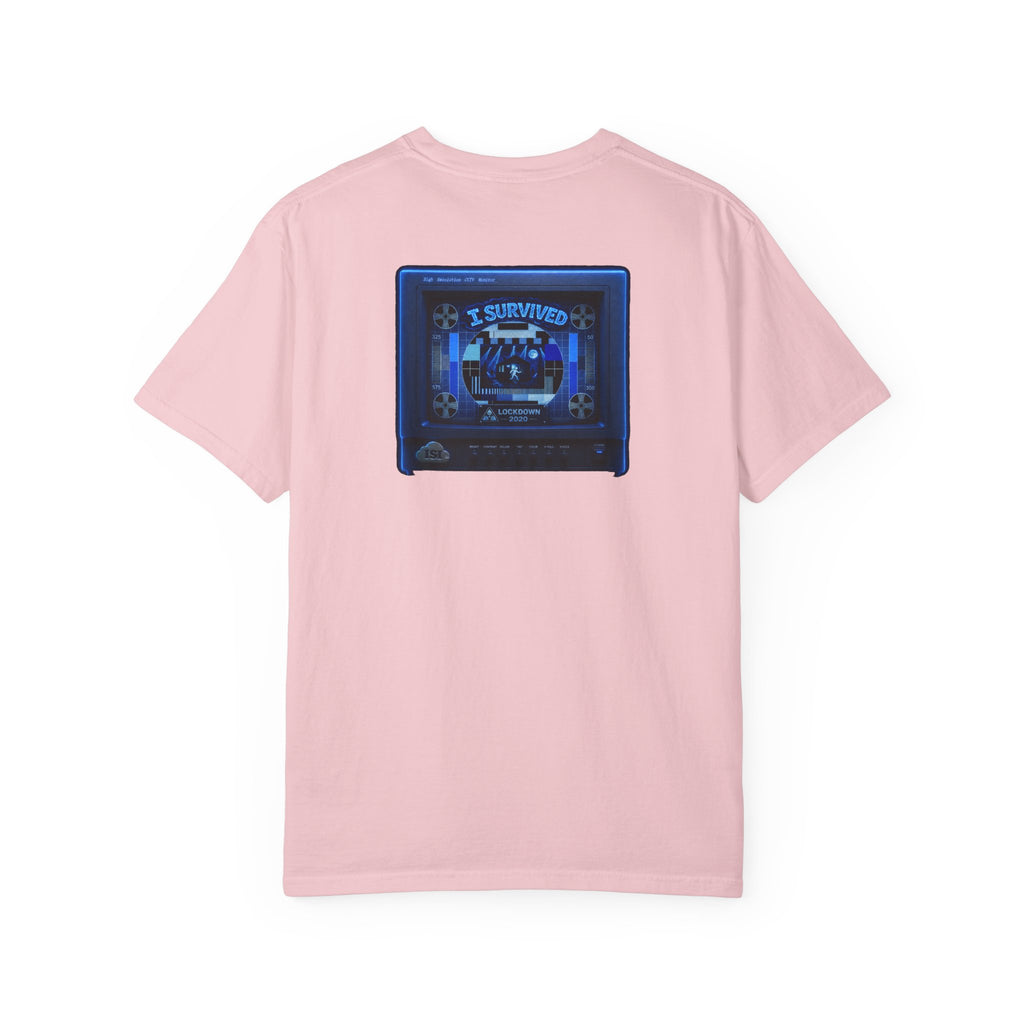 I Survived 2020 — "Please Stand By" Test Pattern Tee Lockdown Special Edition Summer Exclusive Unisex Garment-Dyed T-shirt