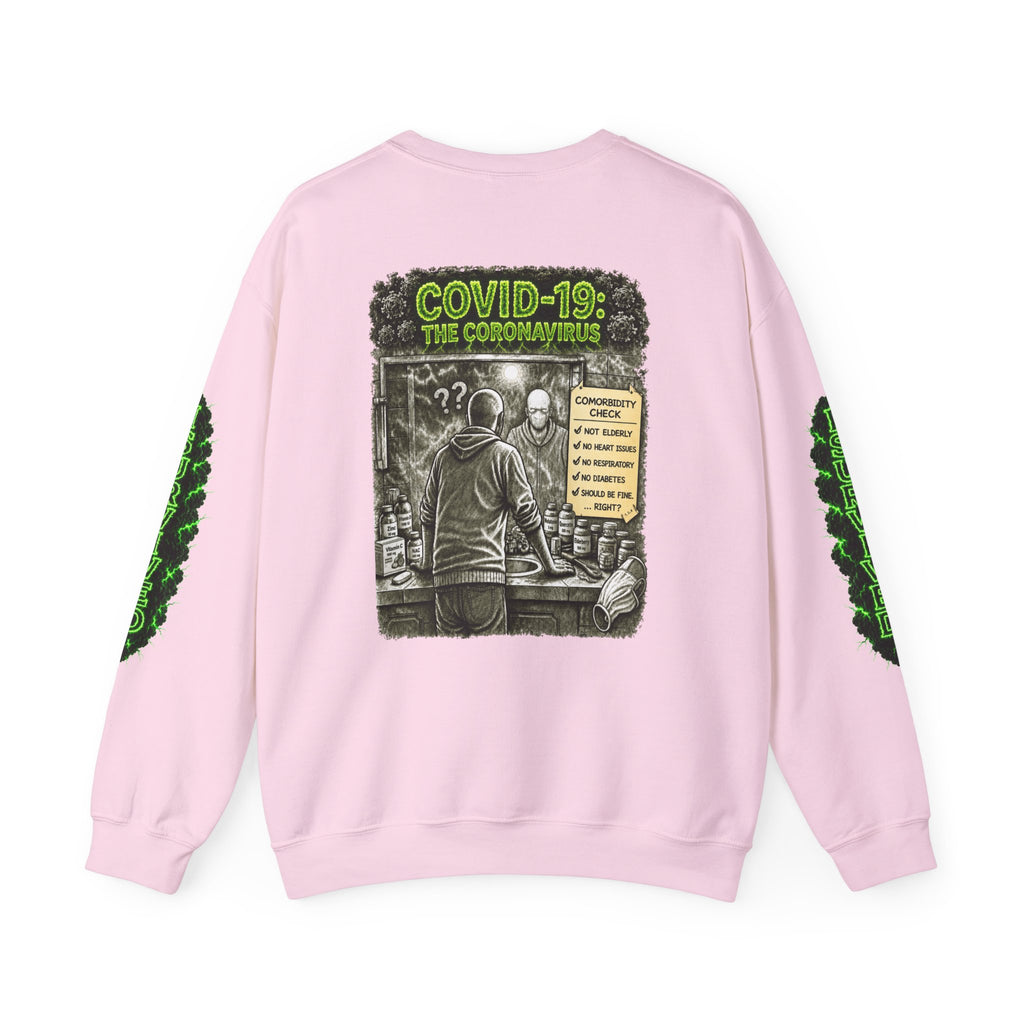 I Survived 2020 — PANDEMIC S1:E1: Director's Cut "COVID-19: The Coronavirus" Unisex Heavy Blend™ Crewneck Sweatshirt