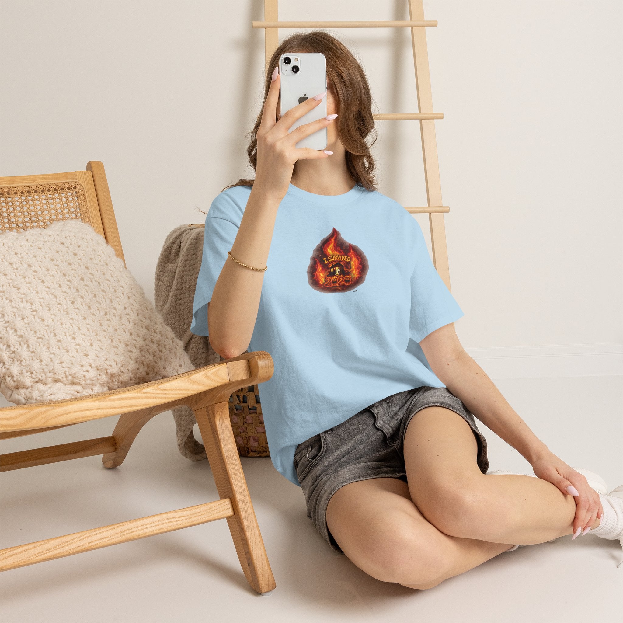 I Survived 2020 — WILDFIRES S2:E1: Director's Cut "Berry Creek" Memorial Unisex Heavy Cotton Tee