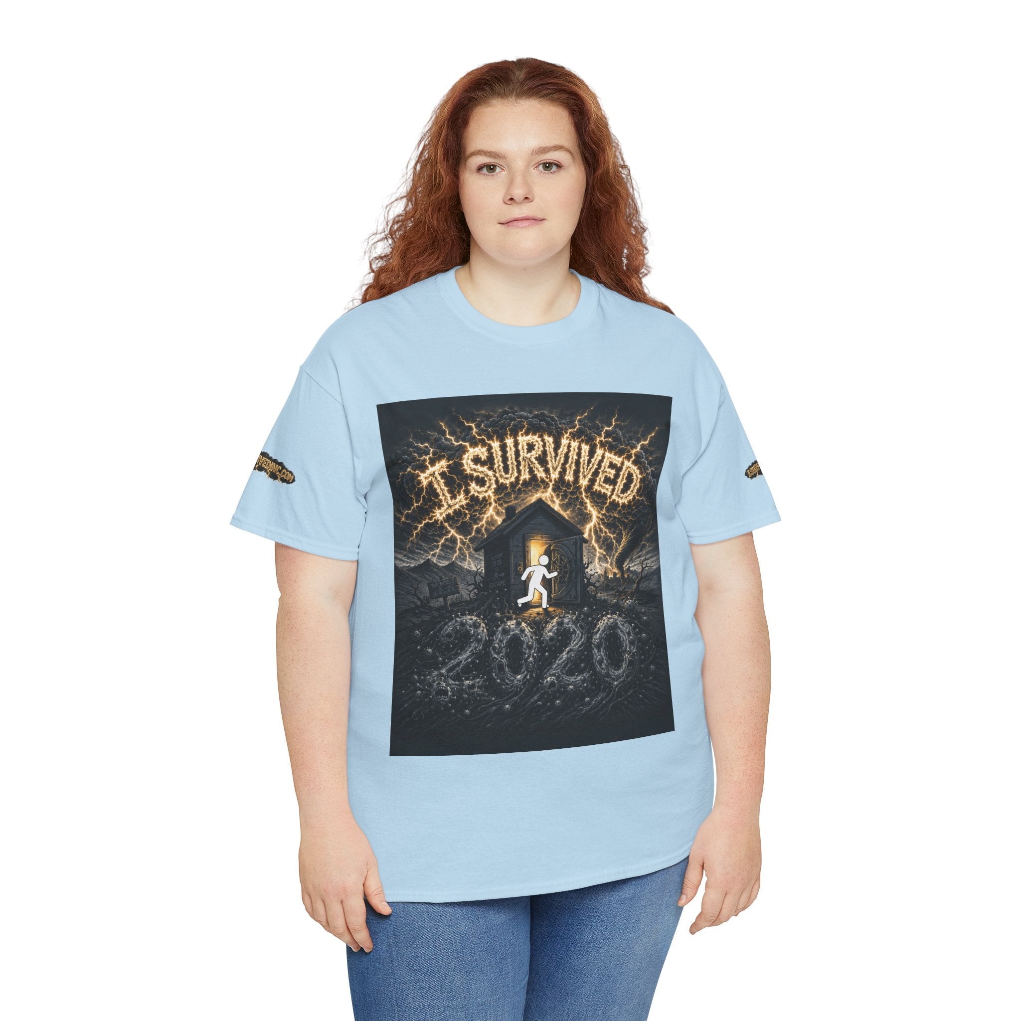 I Survived 2020 — Original PILOT Design: Special Edition Unisex Heavy Cotton Tee