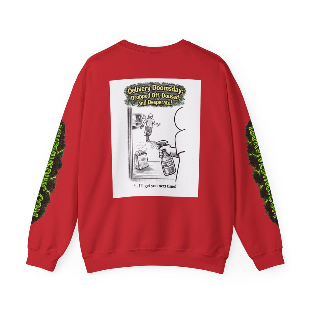 I Survived 2020 — S1:E5 "Delivery Doomsday" | Pandemic Edition Unisex Heavy Blend™ Crewneck Sweatshirt