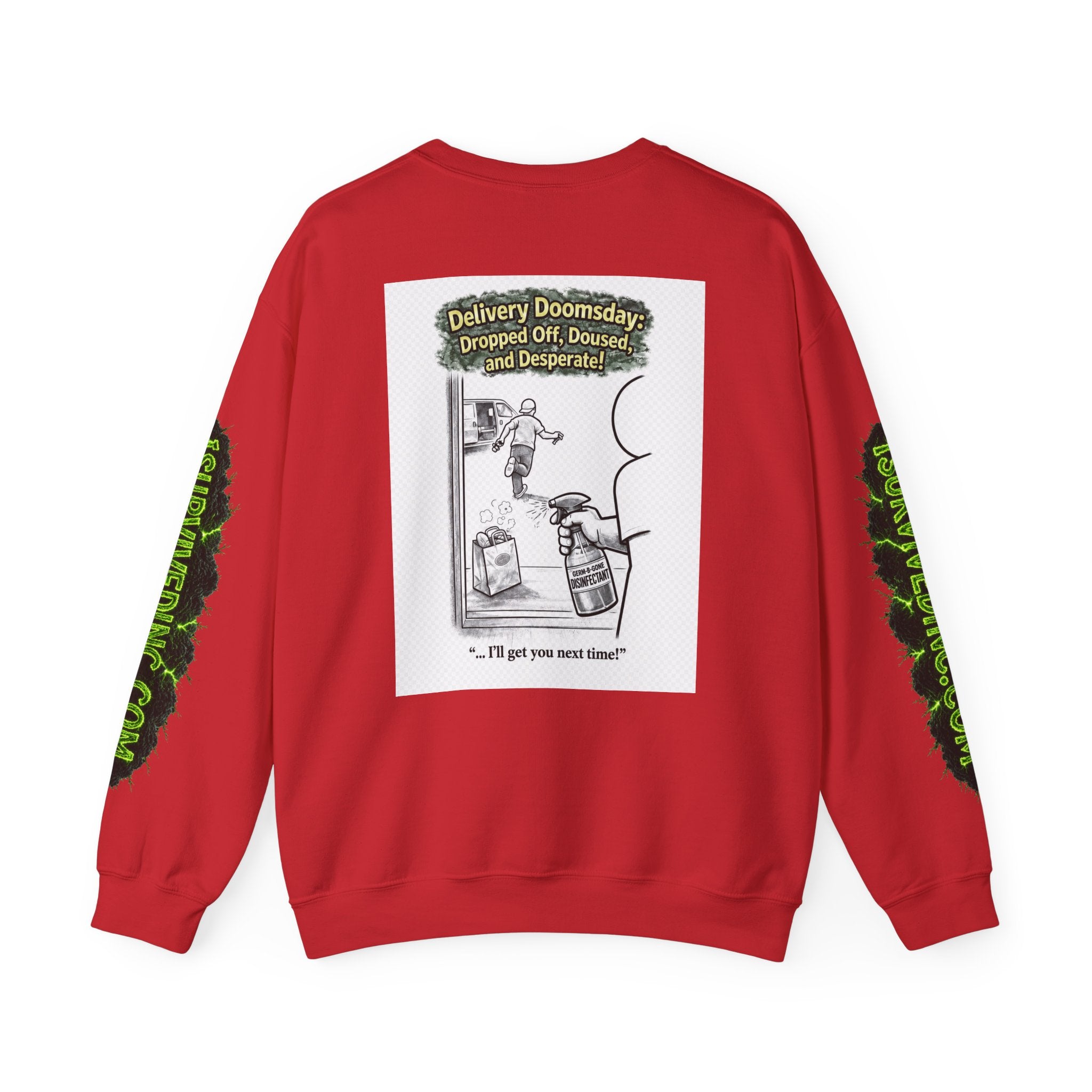 I Survived 2020 — S1:E5 "Delivery Doomsday" | Pandemic Edition Unisex Heavy Blend™ Crewneck Sweatshirt