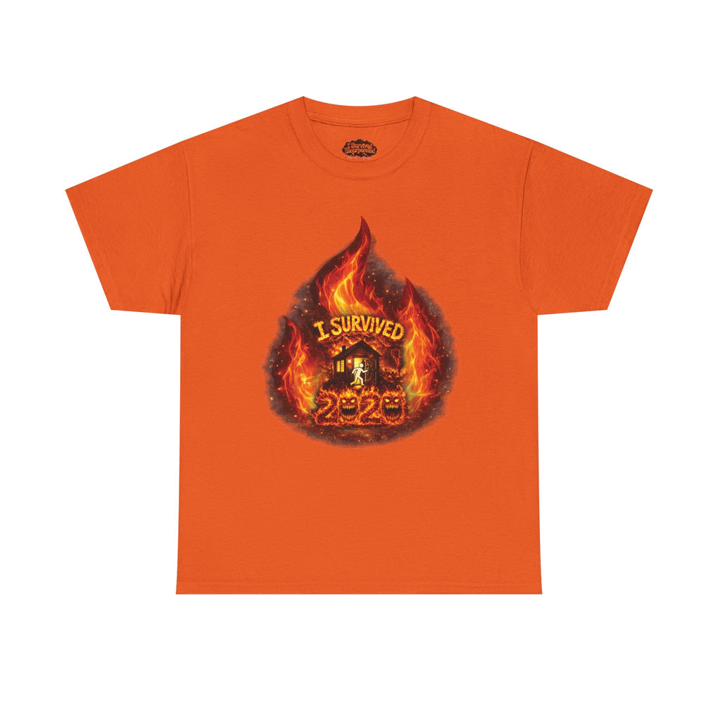I Survived 2020 — Director's Cut S2:E2 "The Bobcat Fire" | Wildfire Edition Memorial Unisex Heavy Cotton Tee