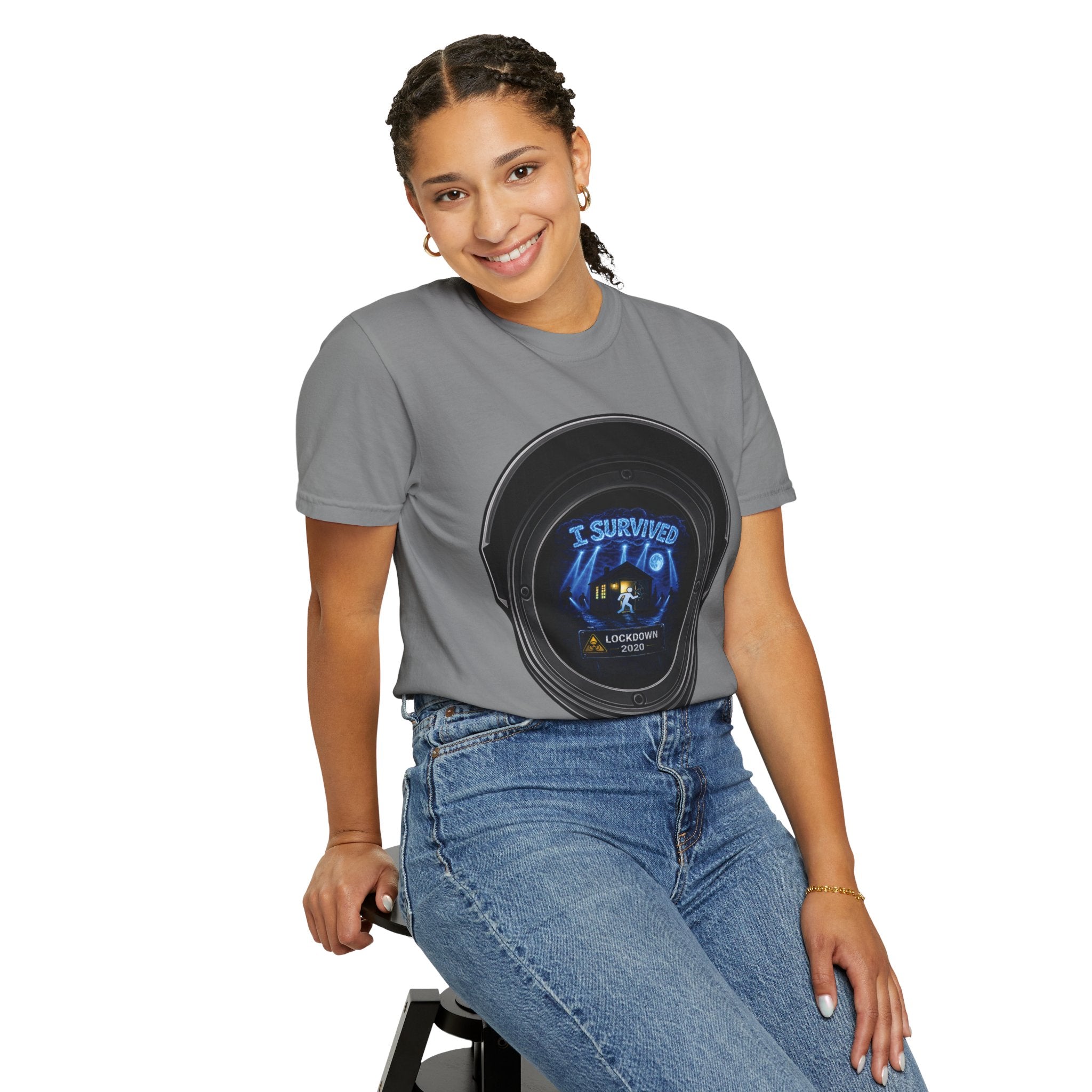 I Survived 2020 — Director's Cut S3:E2 "Dating Under Lockdown" | Lockdown Edition Documentary Unisex Garment-Dyed T-shirt