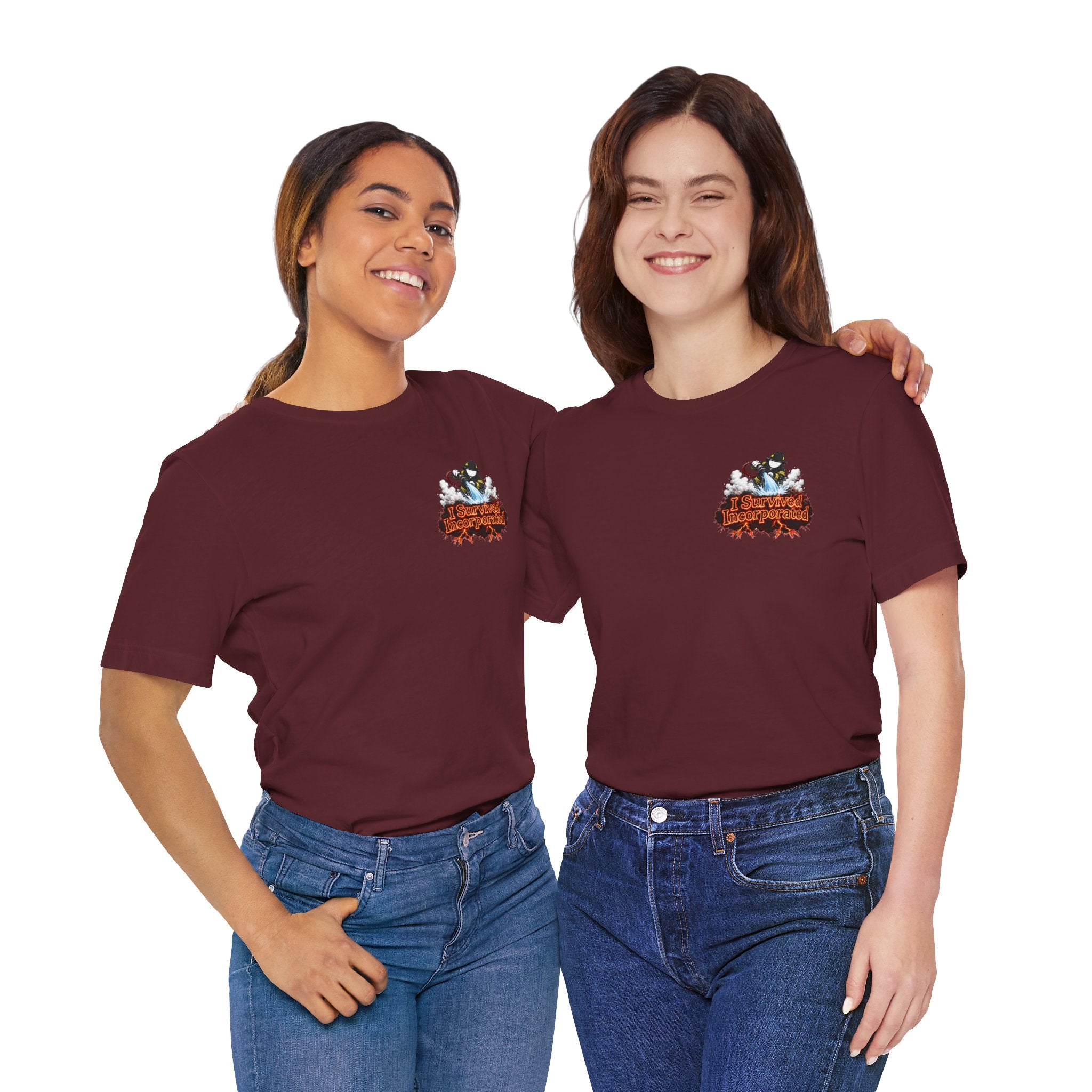 I Survived 2020 — "Please Stand By" Test Pattern Tee Wildfire Signal Edition Summer Premiere Unisex Jersey Short Sleeve Tee